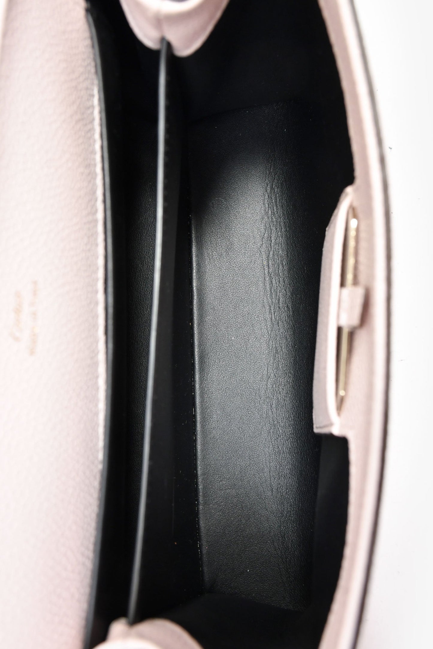 Cartier Pink Leather Small Panthere Graphique Shoulder Bag