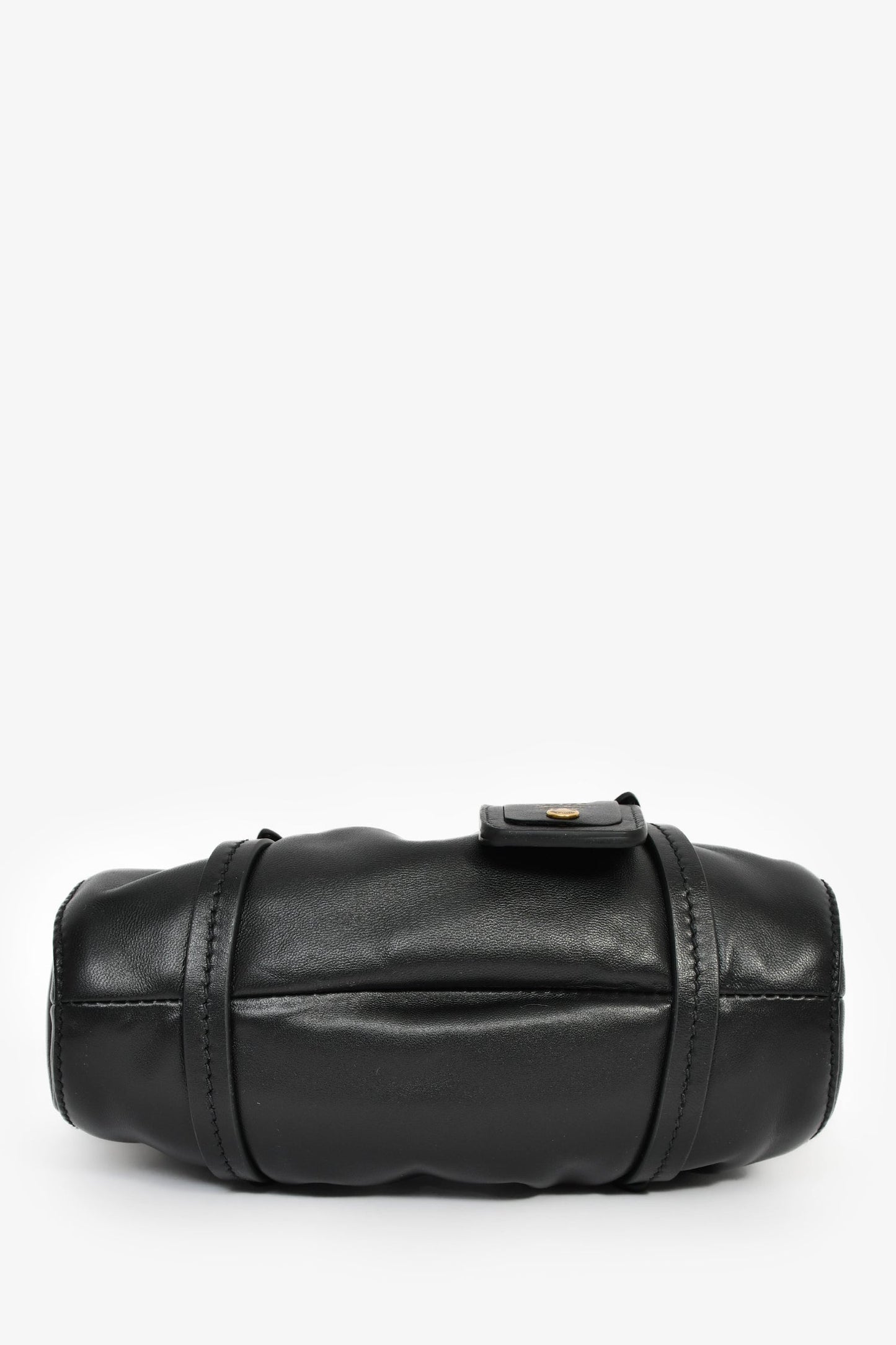 Miu Miu Black Leather Mini Joie Nappa Shoulder Bag