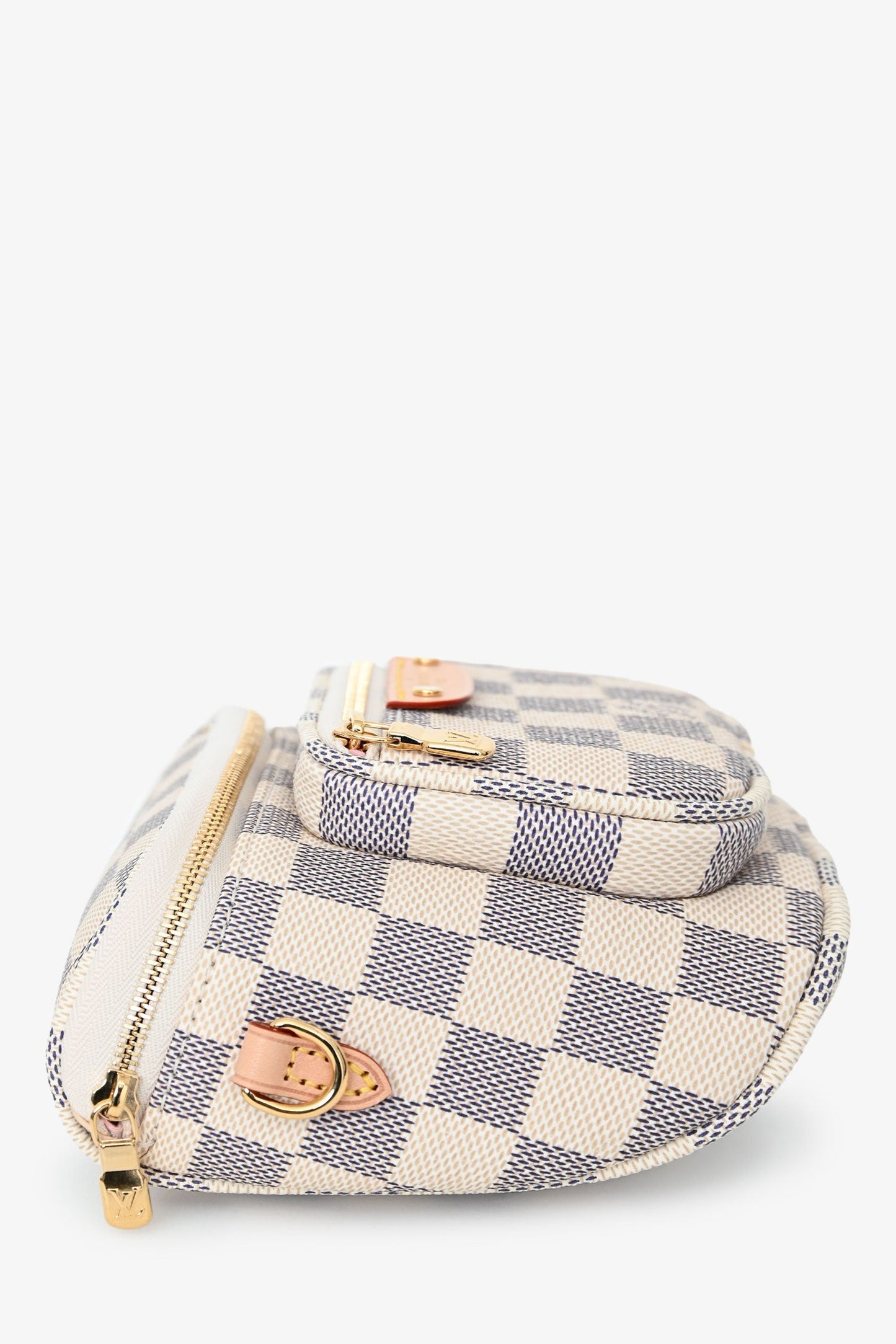 Louis Vuitton Damier Azur Mini Bumbag with Chain