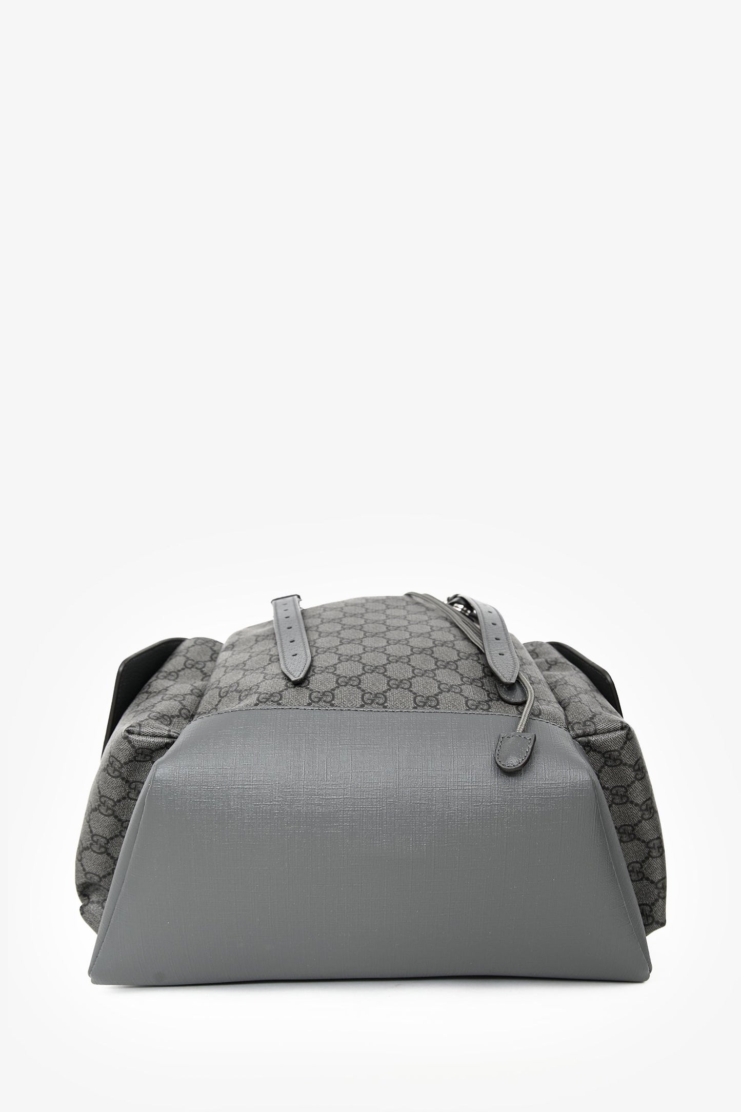 Gucci Grey Canvas GG Supreme Medium Backpack
