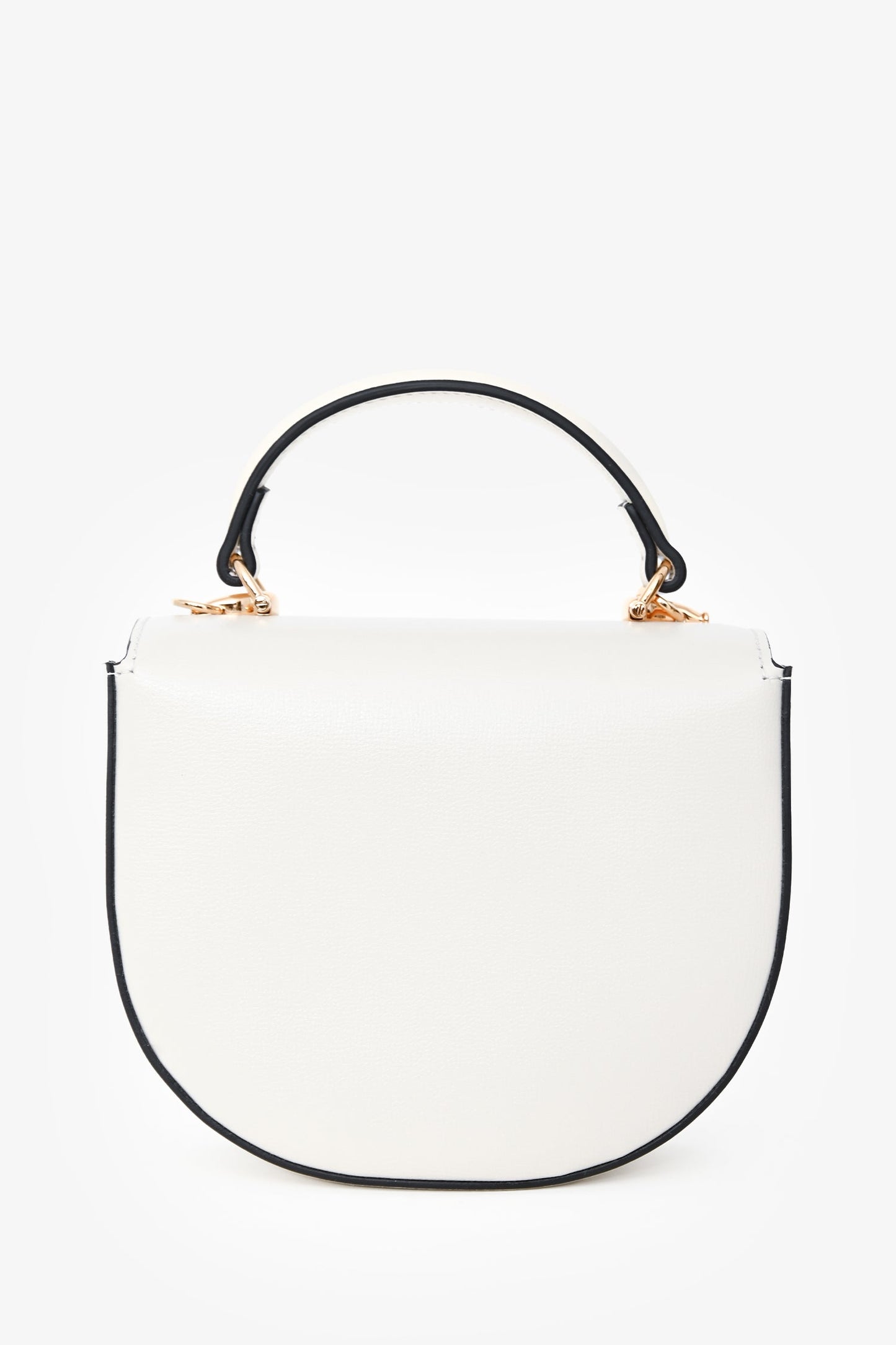 Gucci White Leather 'Horsebit 1955' Mini Crossbody Bag