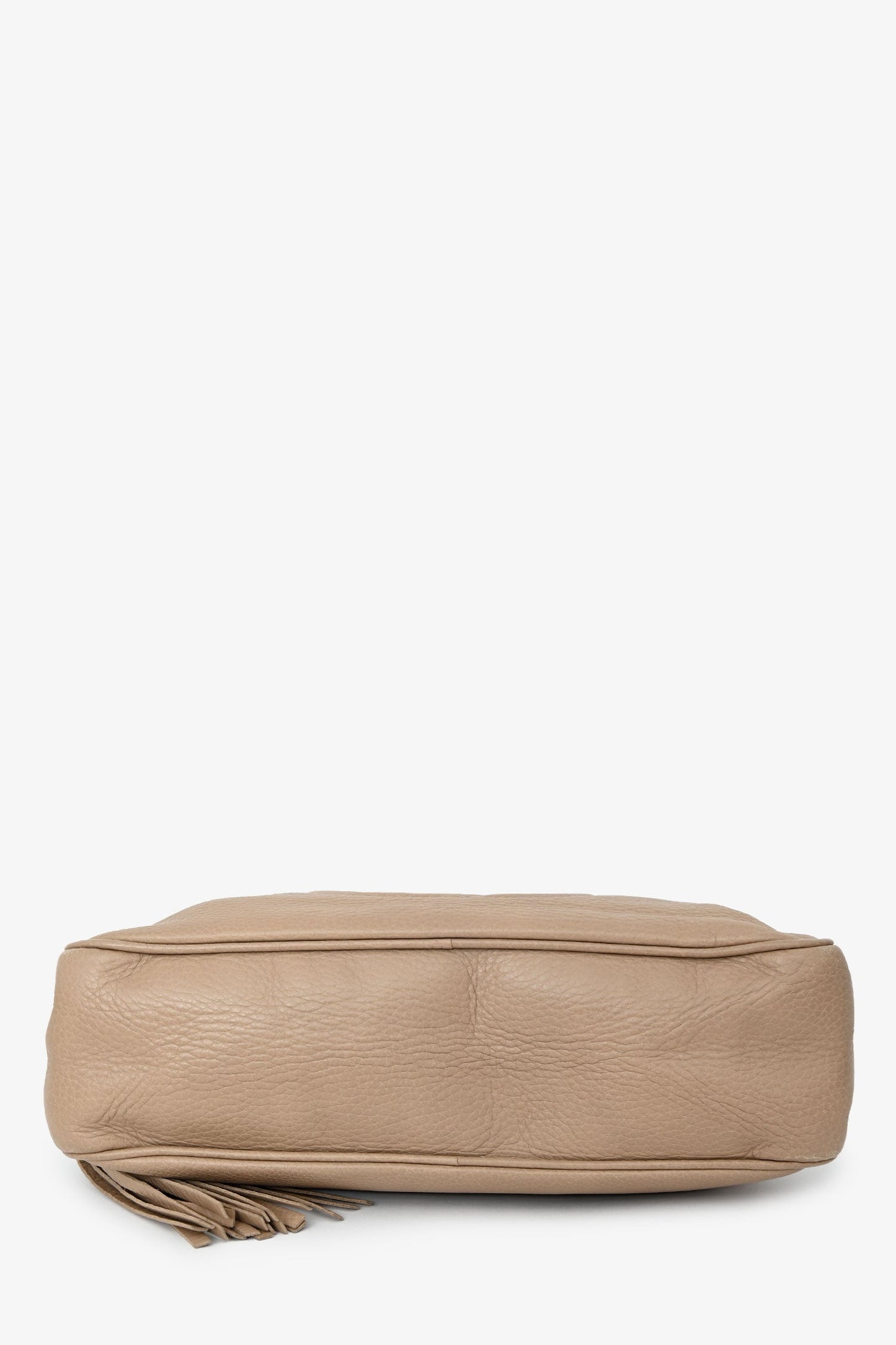 Gucci Brown Leather GG 'Soho' Camera Shoulder Bag