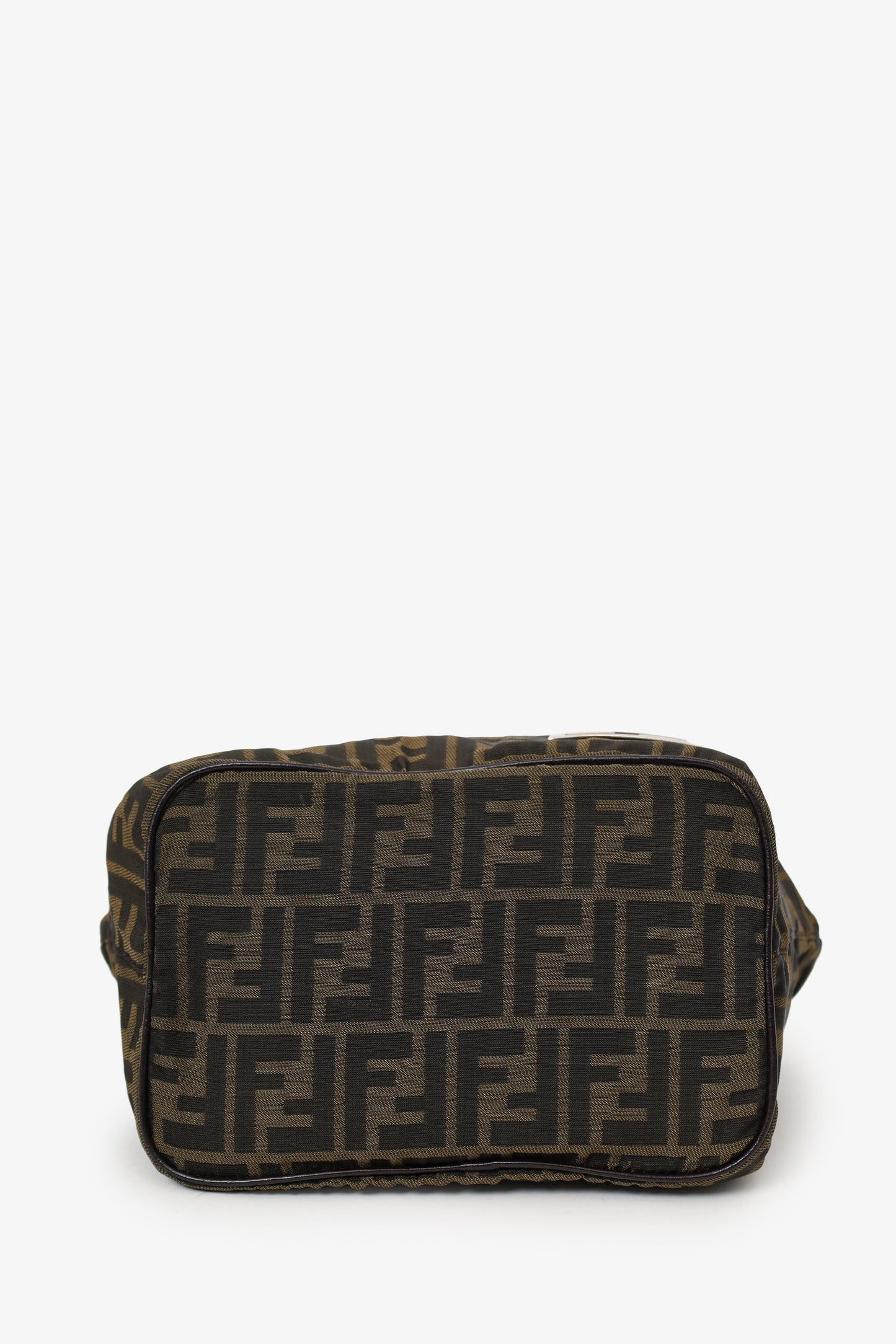 Fendi Brown FF Zucca Canvas Mini Tote