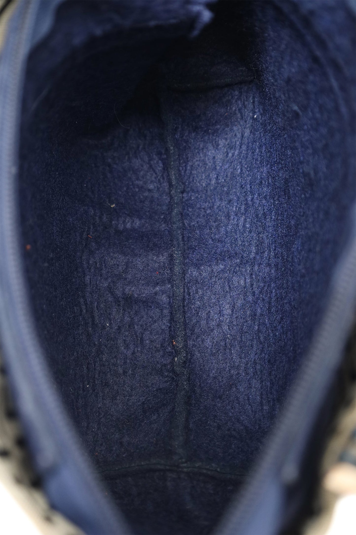 Fendi Navy/Grey FF Zucca Canvas Mini Bucket Bag