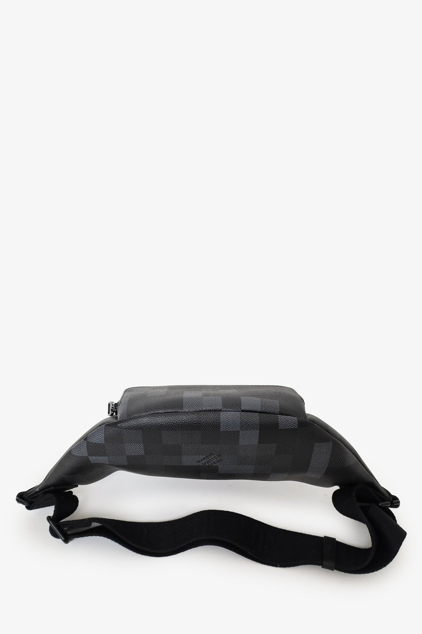 Louis Vuitton 2024 Black Damoflage Rush Bum Bag