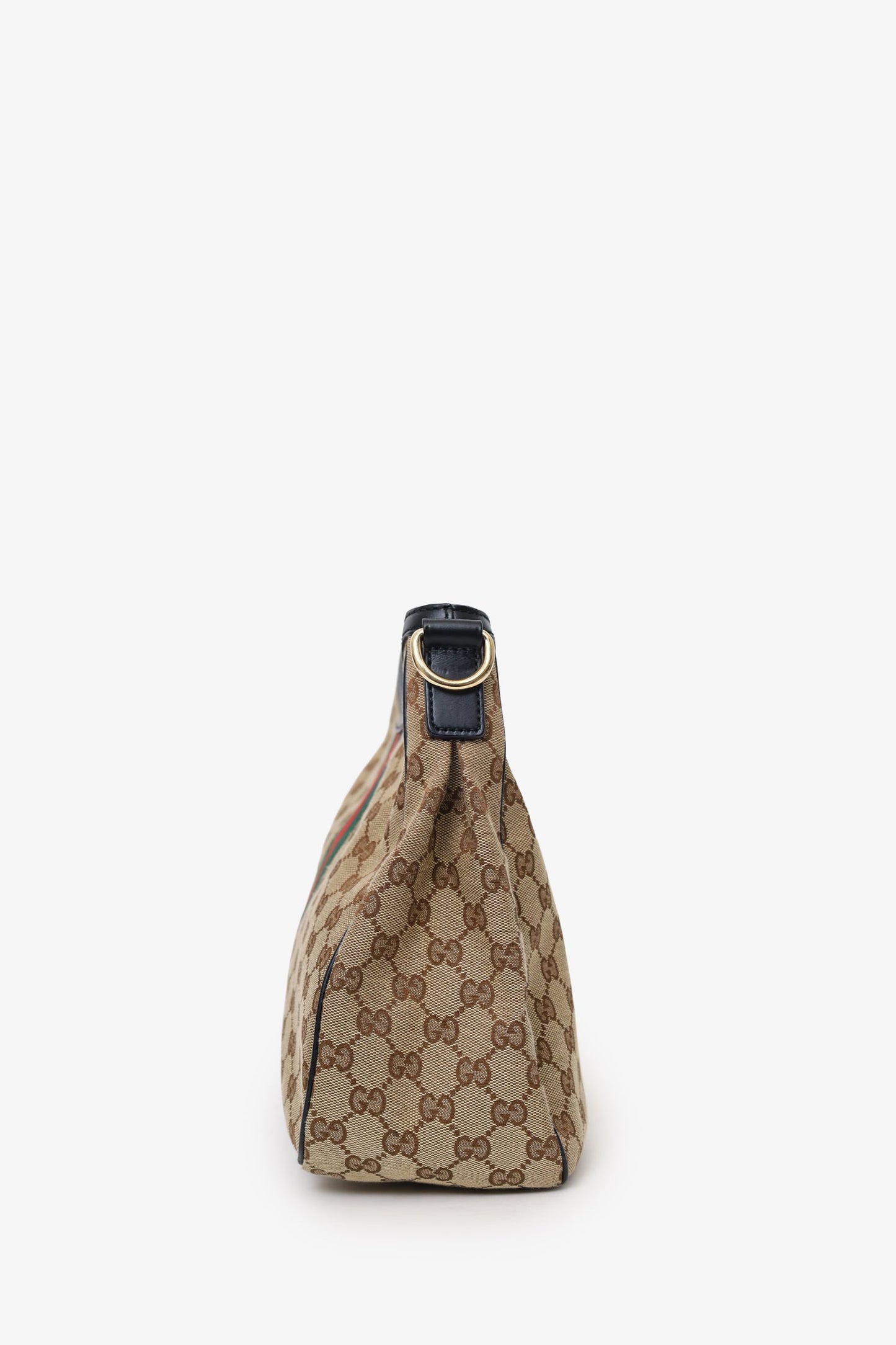 Gucci Canvas Web Sherry Shoulder Bag