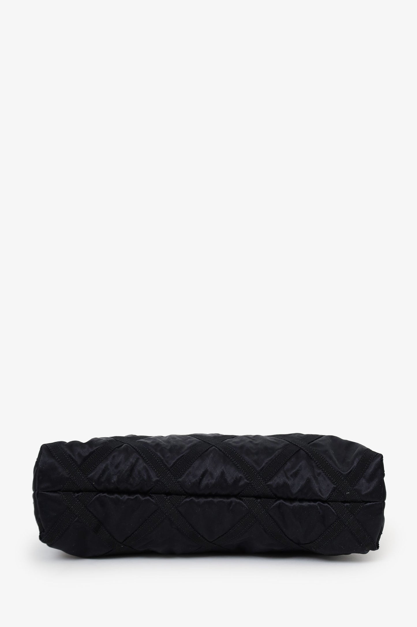 Chanel™ 2022 Black Nylon Grosgrain Lifestyle Pouch with Foldable Tote Bag