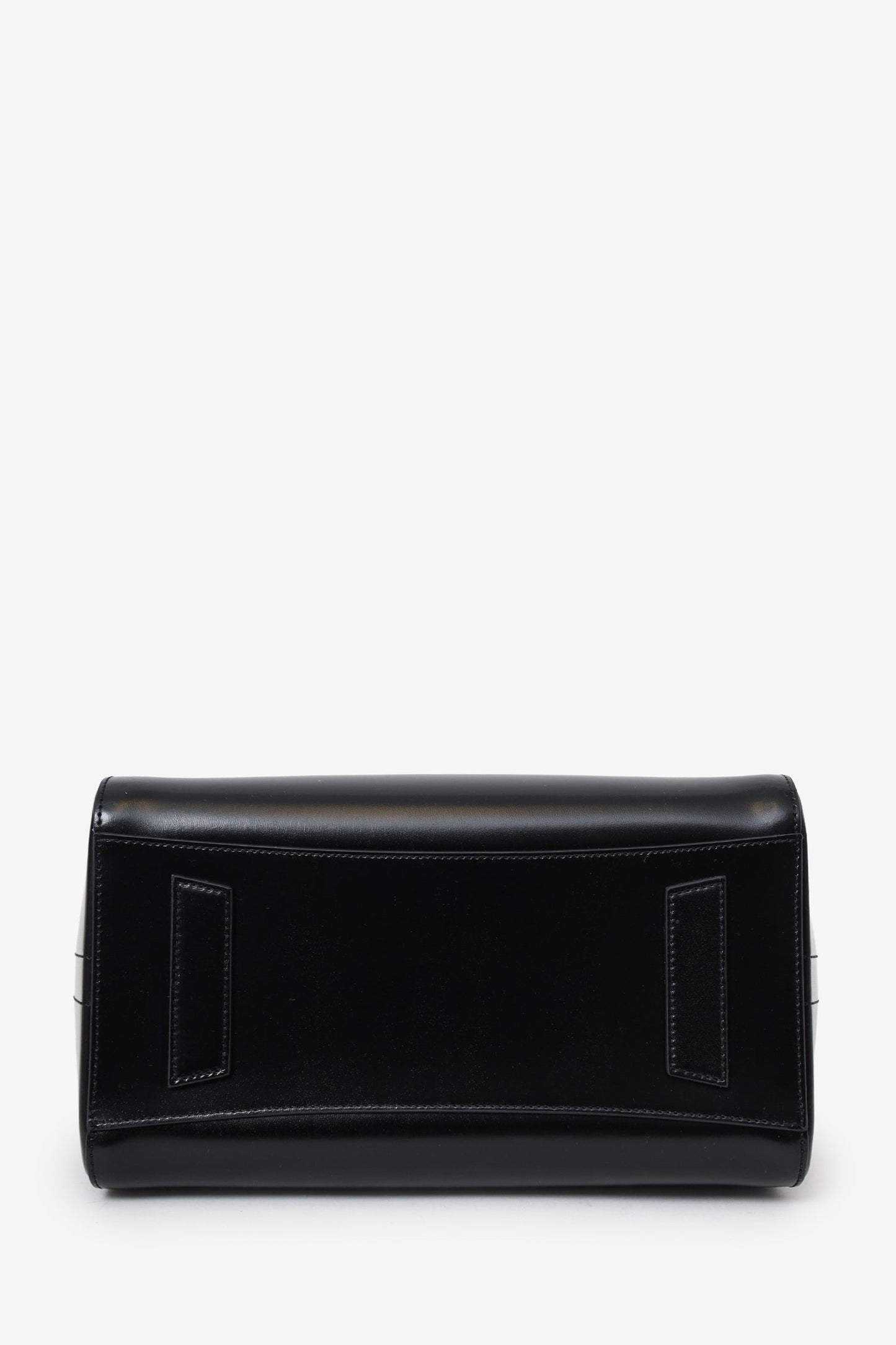 Givenchy Black Leather Small Antigona Top Handle With Strap