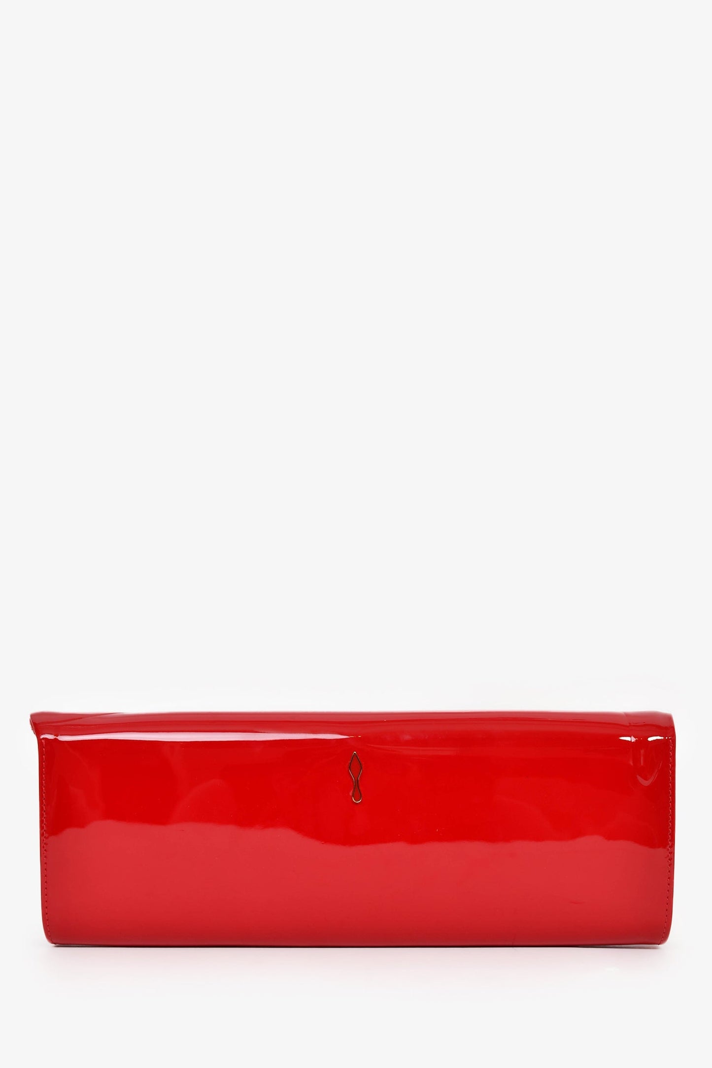 Christian Louboutin Red Patent Leather 'So Kate' Clutch