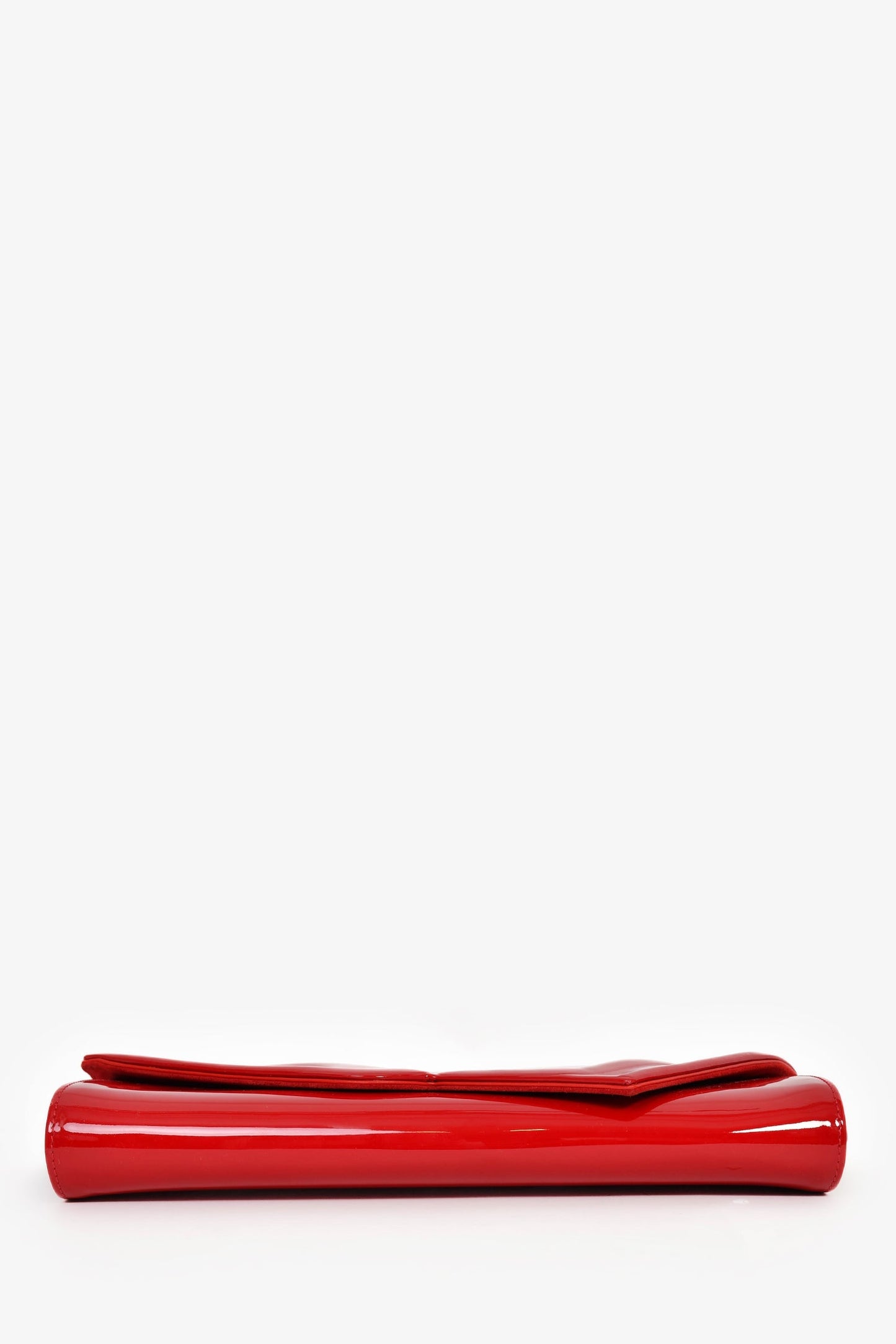 Christian Louboutin Red Patent Leather 'So Kate' Clutch