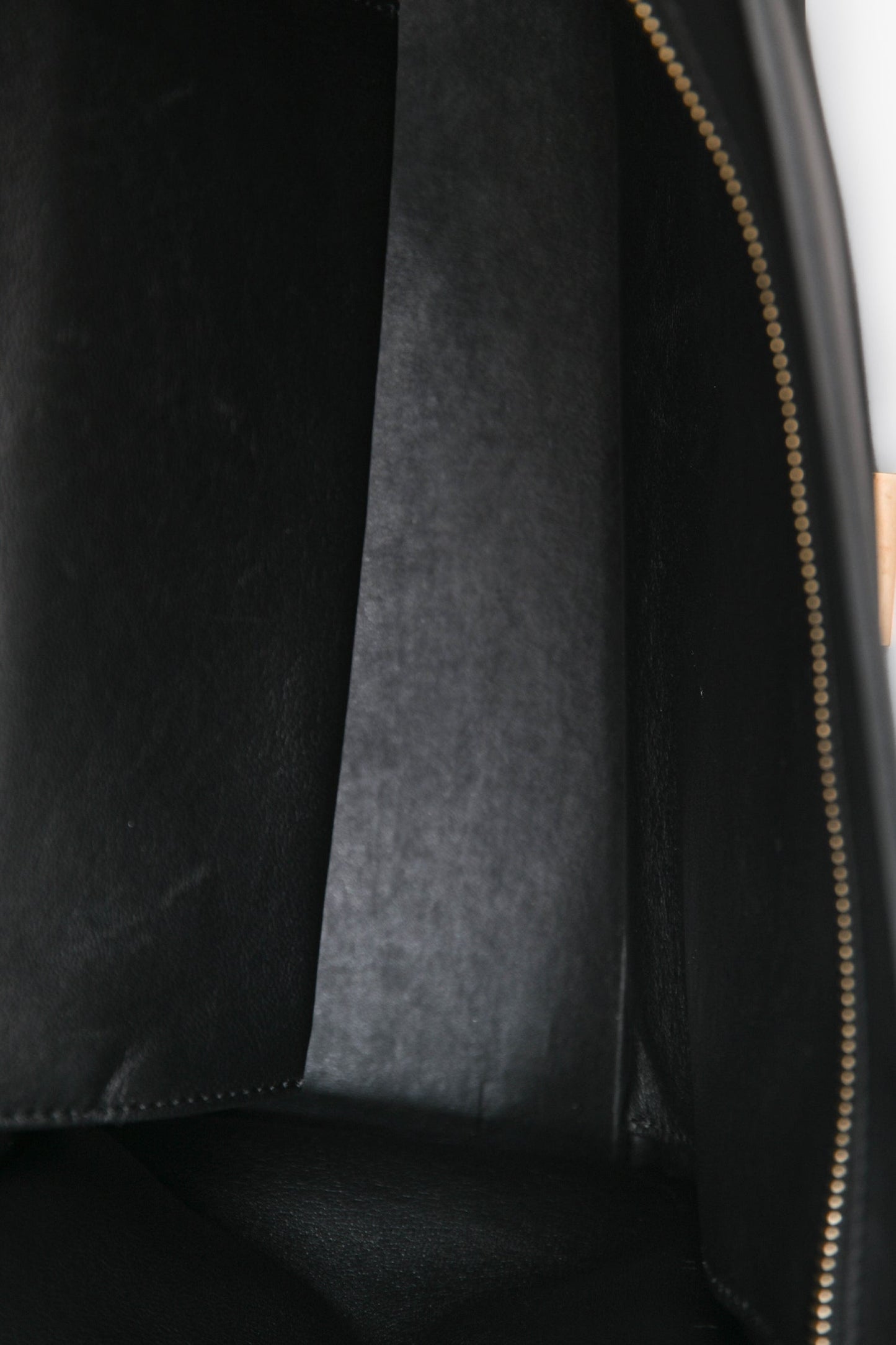 Celine 2011 Black Croc Embossed Leather Medium Trapeze Shoulder Bag