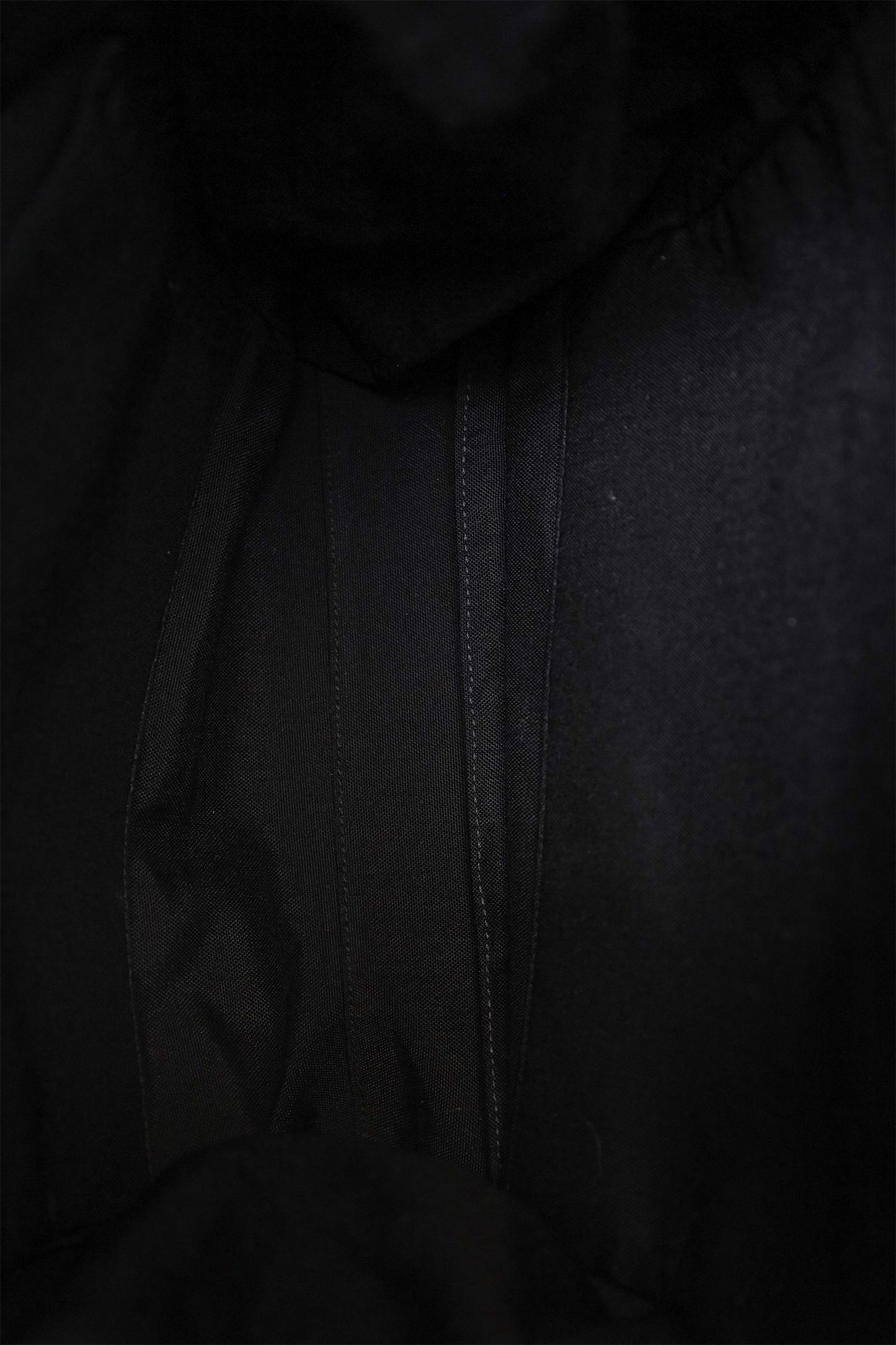 Saint Laurent Black Nylon/Leather Buckled Backpack