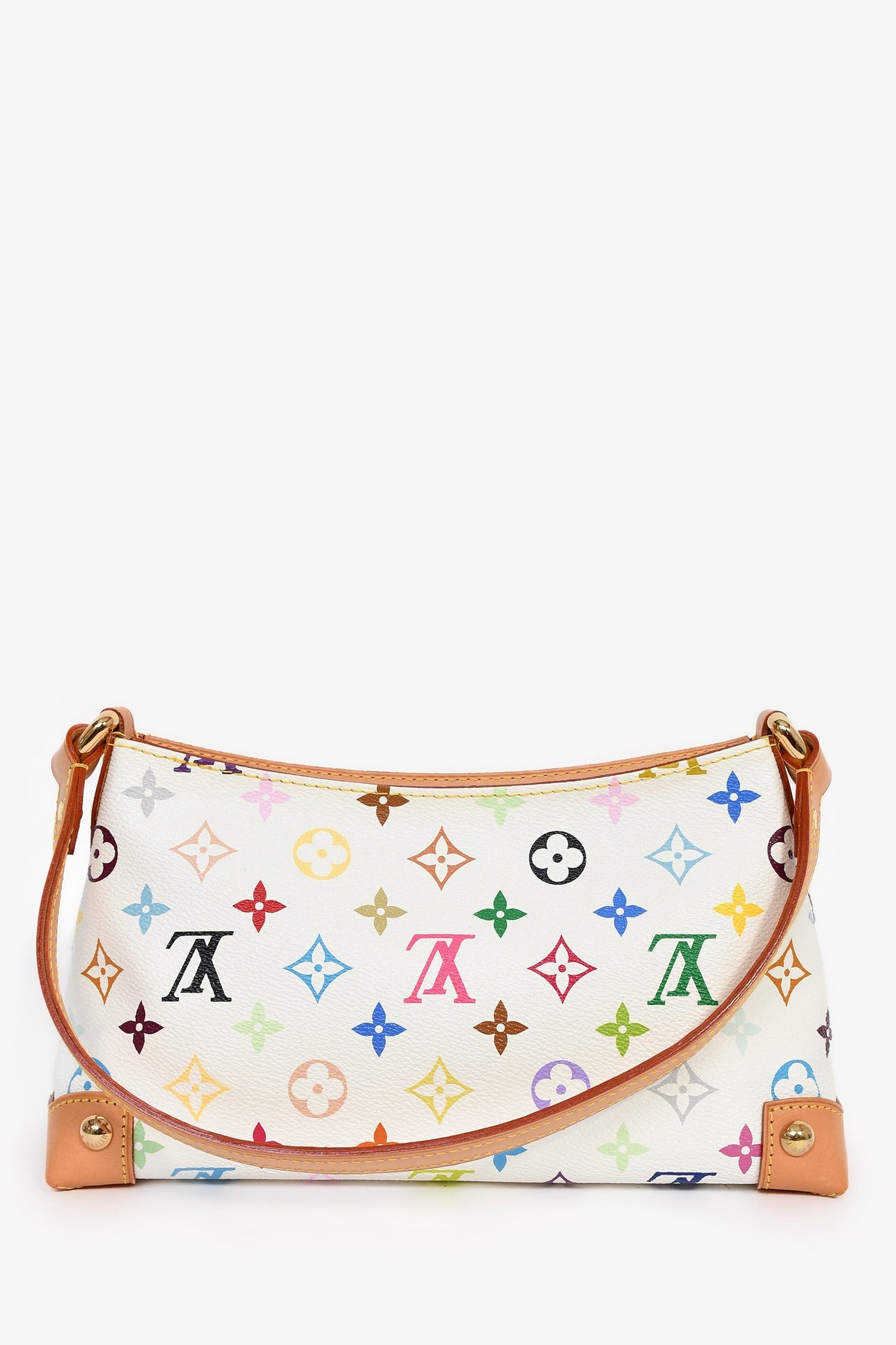 Louis Vuitton 2006 White/Multicolour Monogram 'Eliza' Shoulder Bag