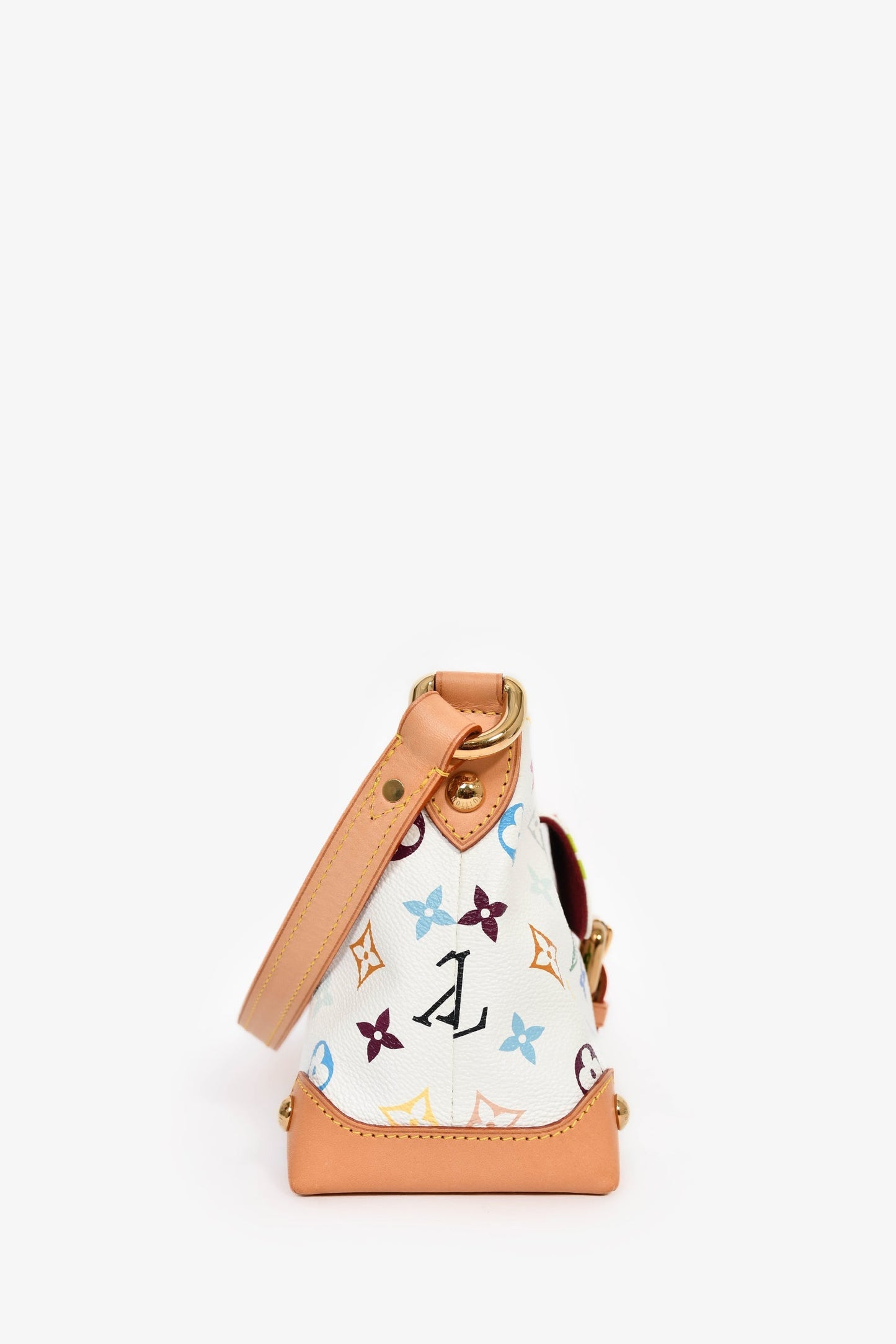 Louis Vuitton 2006 White/Multicolour Monogram 'Eliza' Shoulder Bag