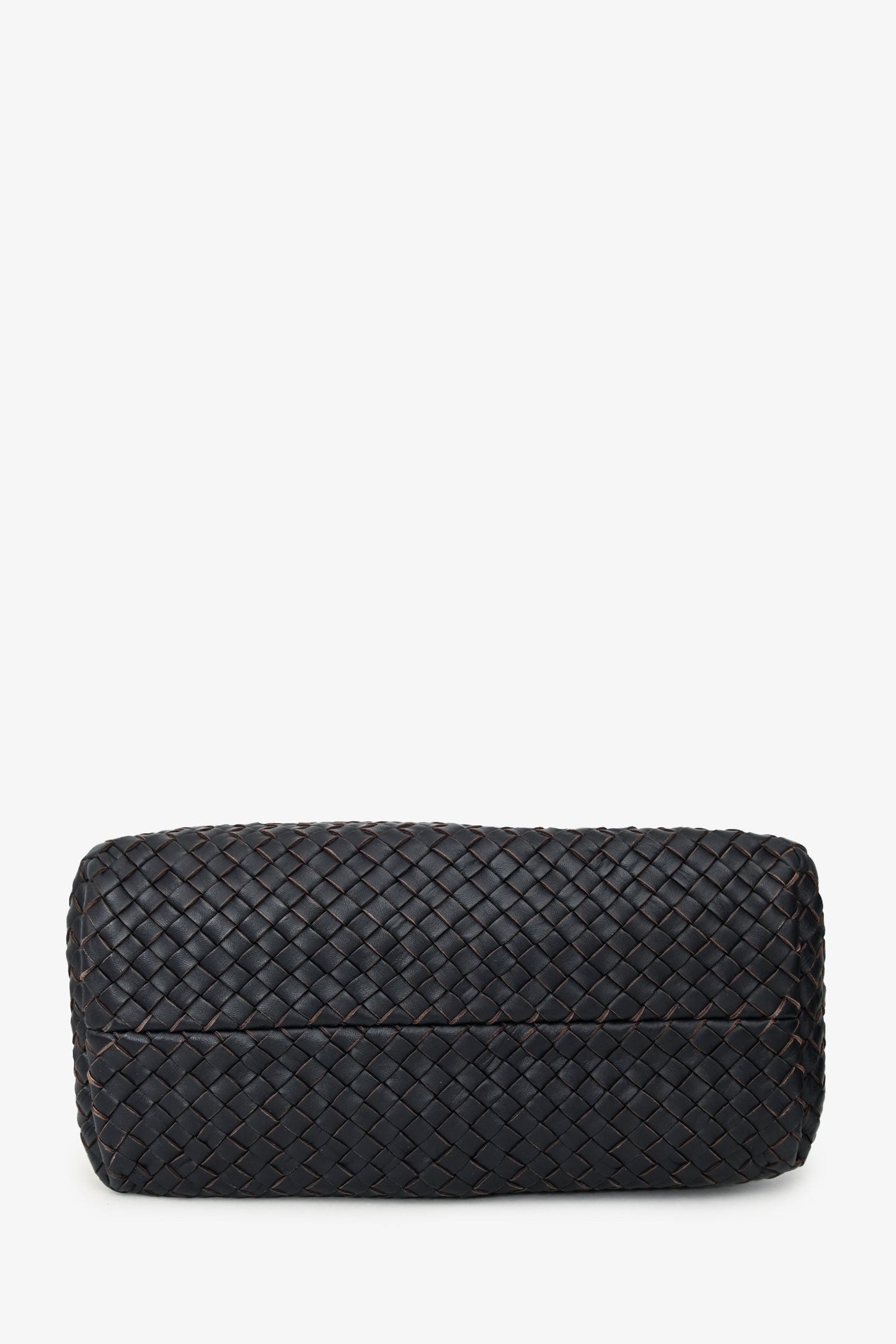 Bottega Veneta Dark Purple Intrecciato Tote