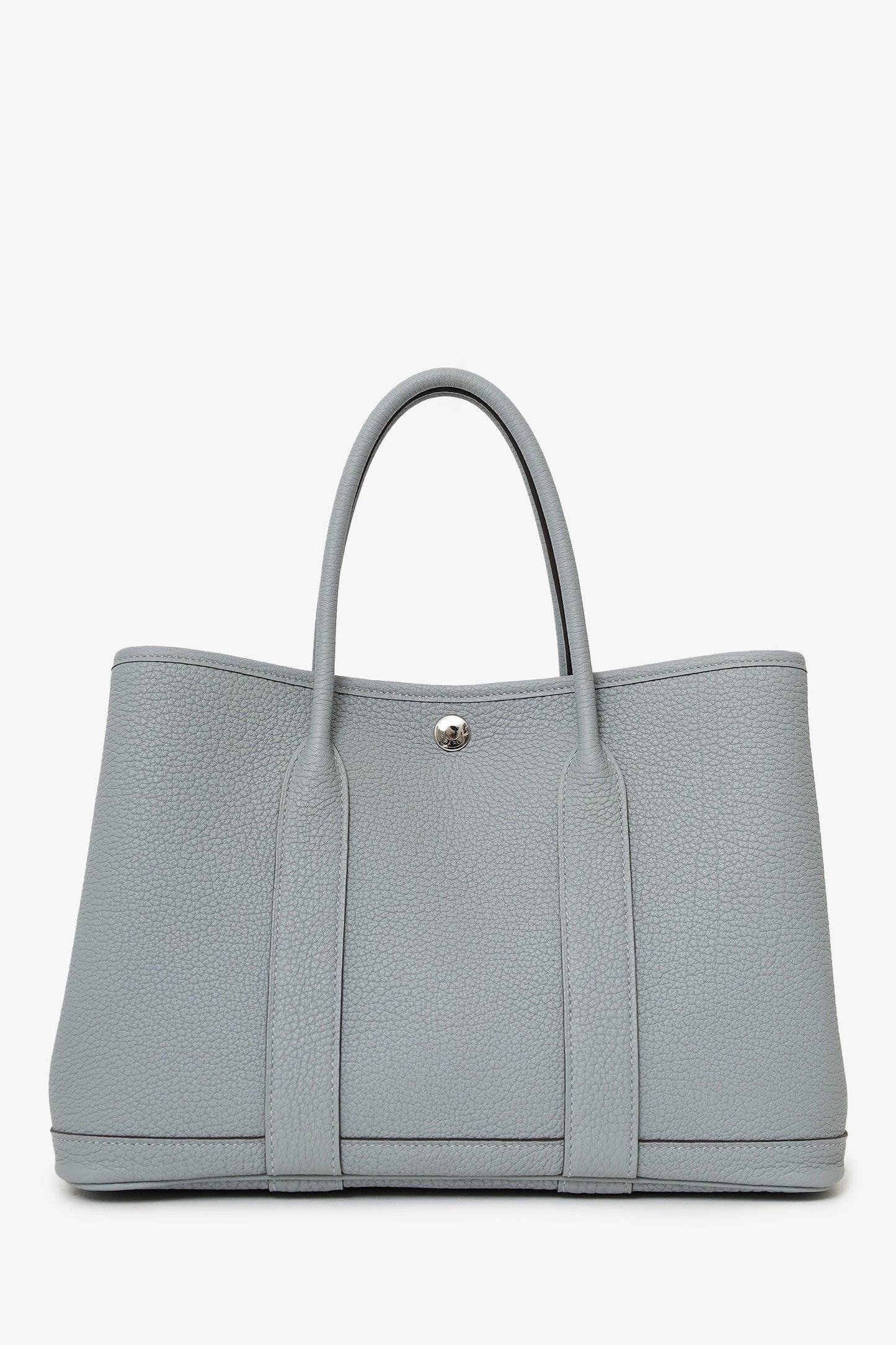 Hermes 2025 Gris Meyer Negonda Leather Garden Party 30