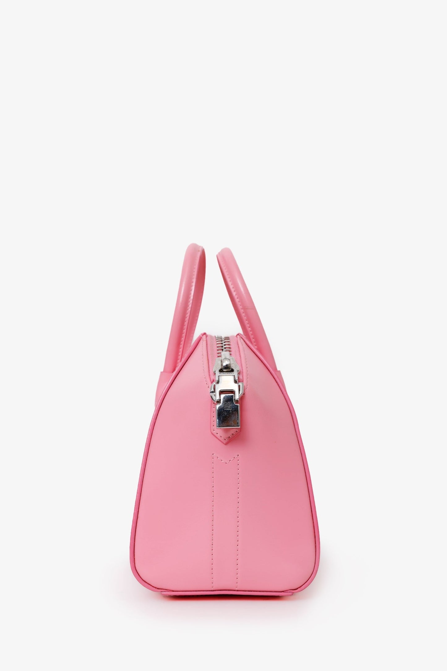 Givenchy Pink Leather Small Antigona Top Handle Bag