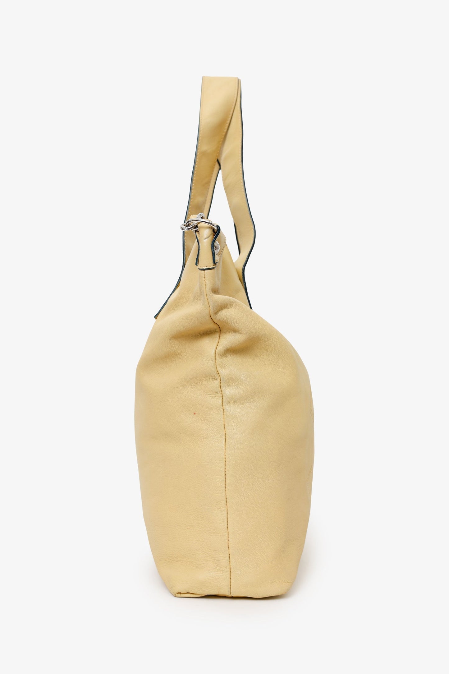 Chanel™ Beige Lambskin Large Edgy Tote Bag