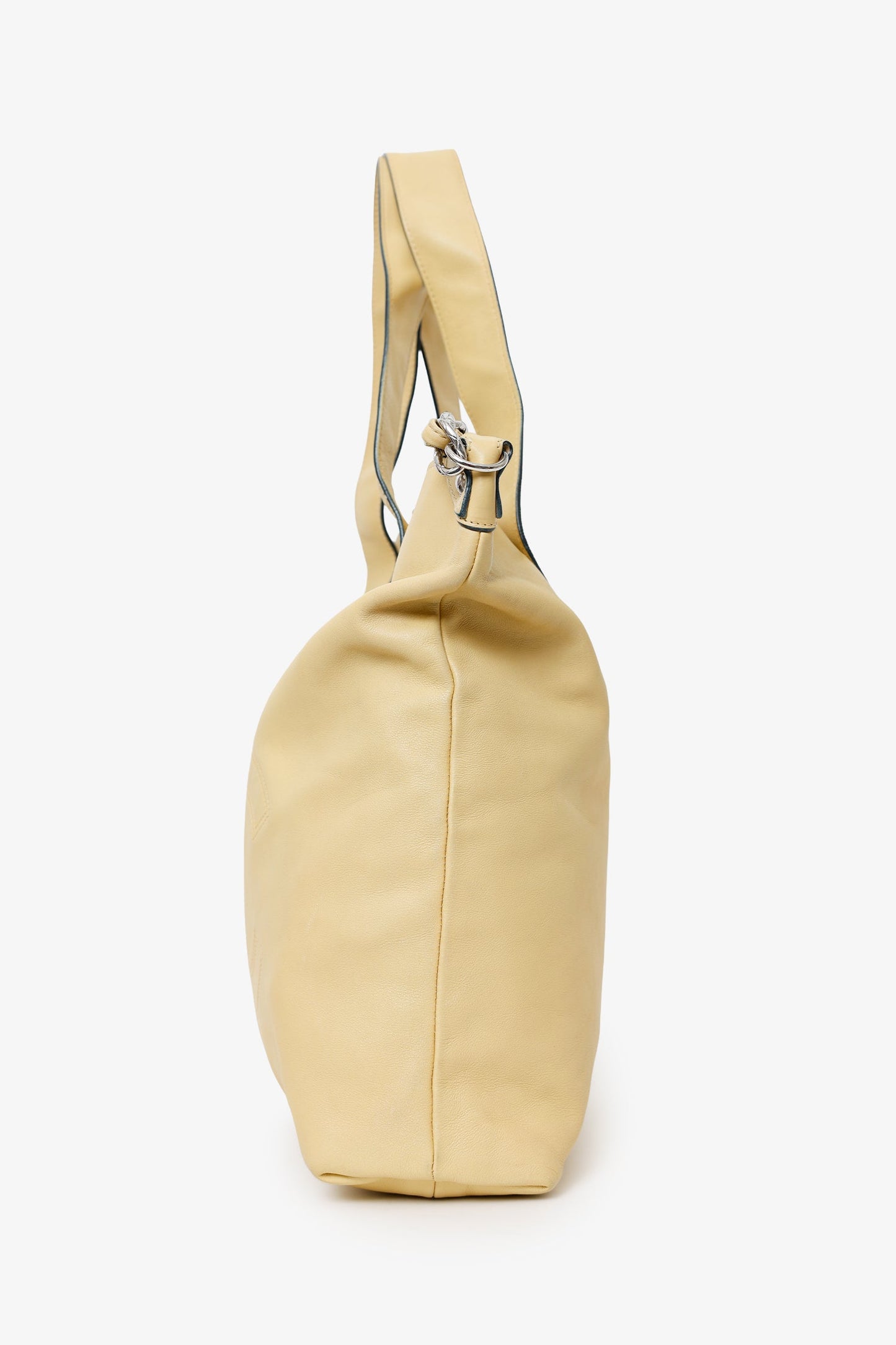 Chanel™ Beige Lambskin Large Edgy Tote Bag