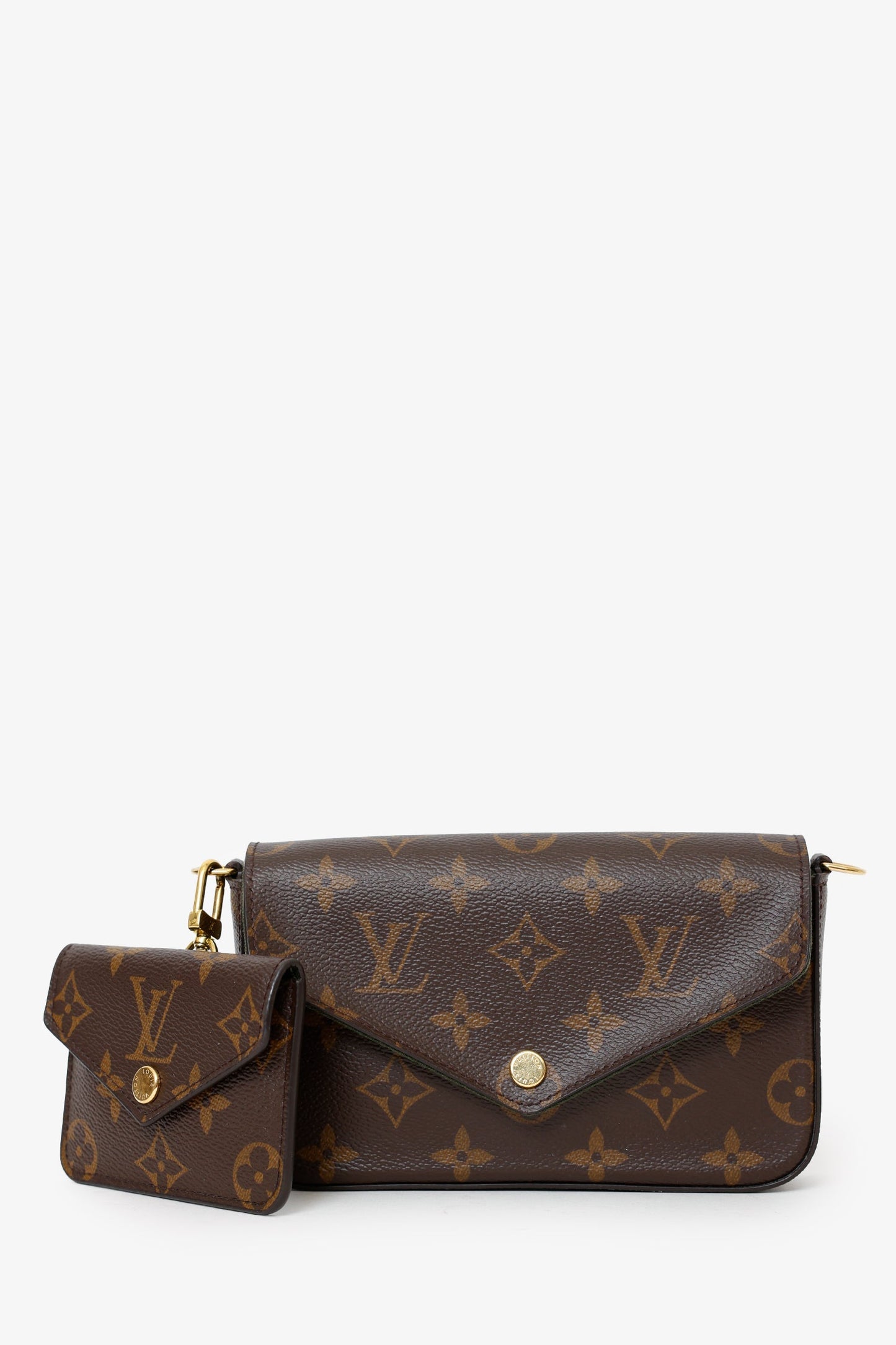 Louis Vuitton Monogram Canvas Félicie Strap & Go Crossbody