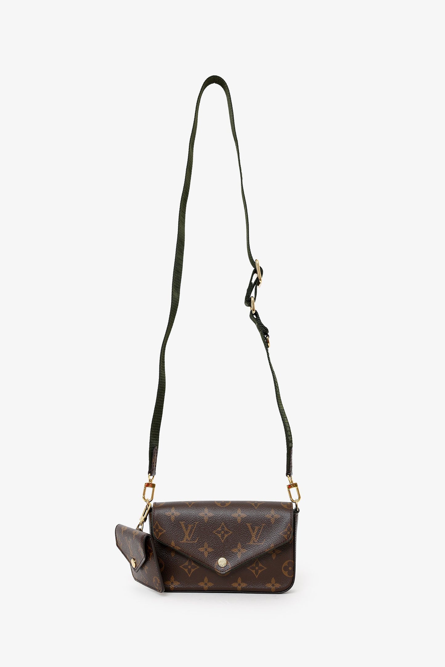 Louis Vuitton Monogram Canvas Félicie Strap & Go Crossbody