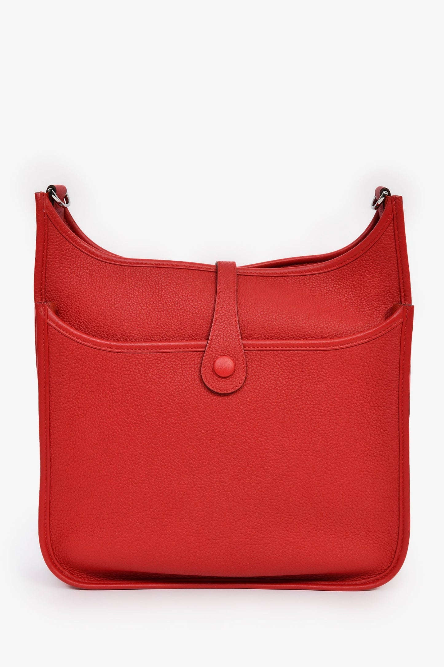 Hermès 2019 Rouge Piment Clemence Evelyne III 29 with Strap