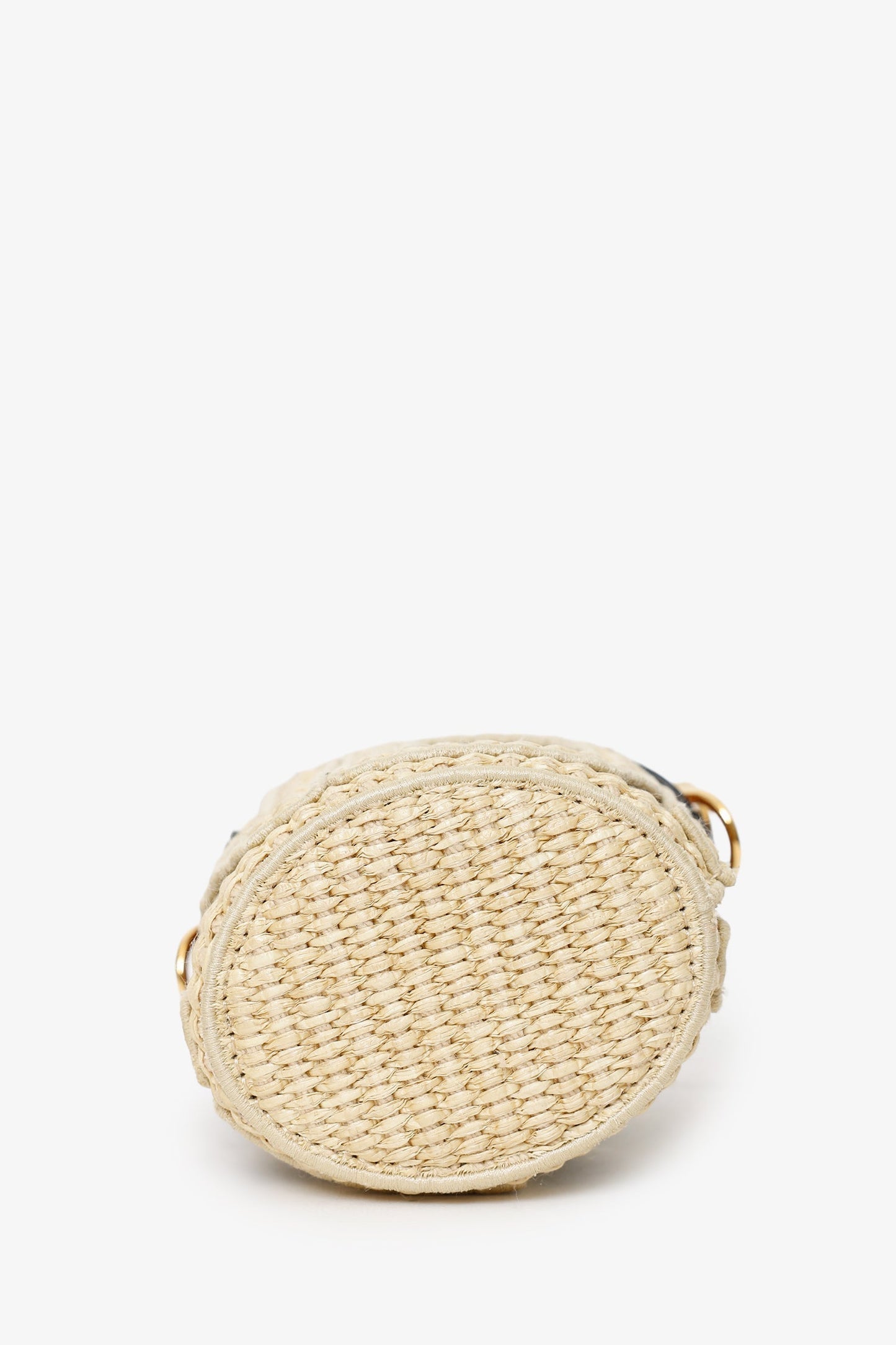 Fendi Brown/Beige Zucca FF Step Out Nano Bucket Bag