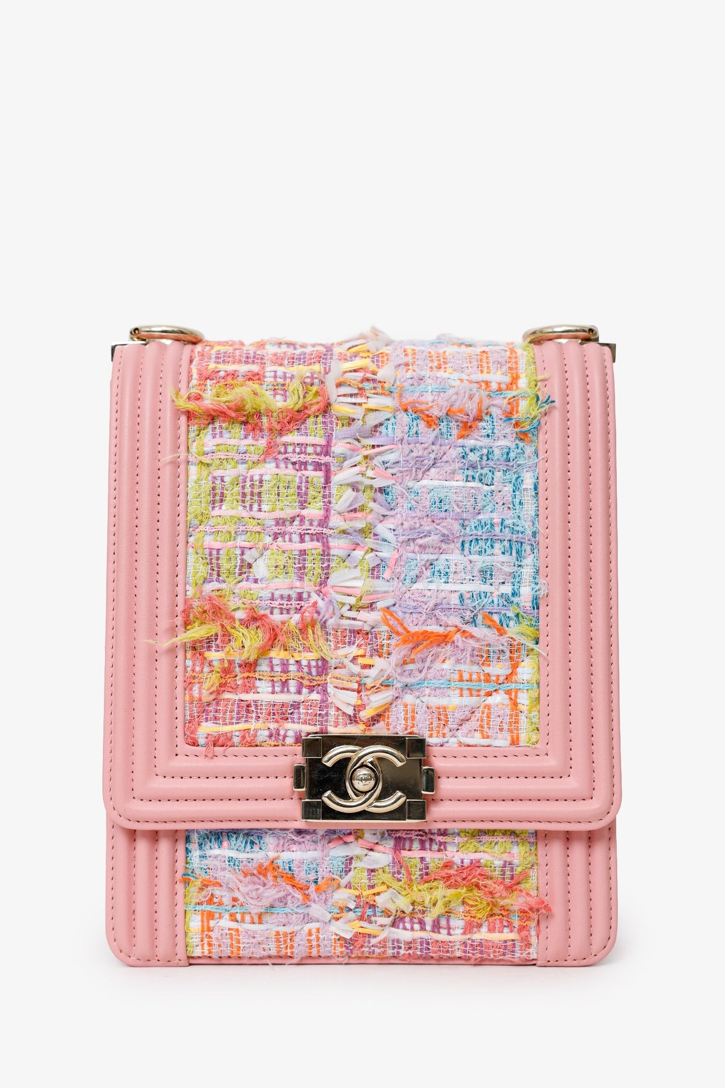Chanel™ 2019 Tweed North/South Boy Bag