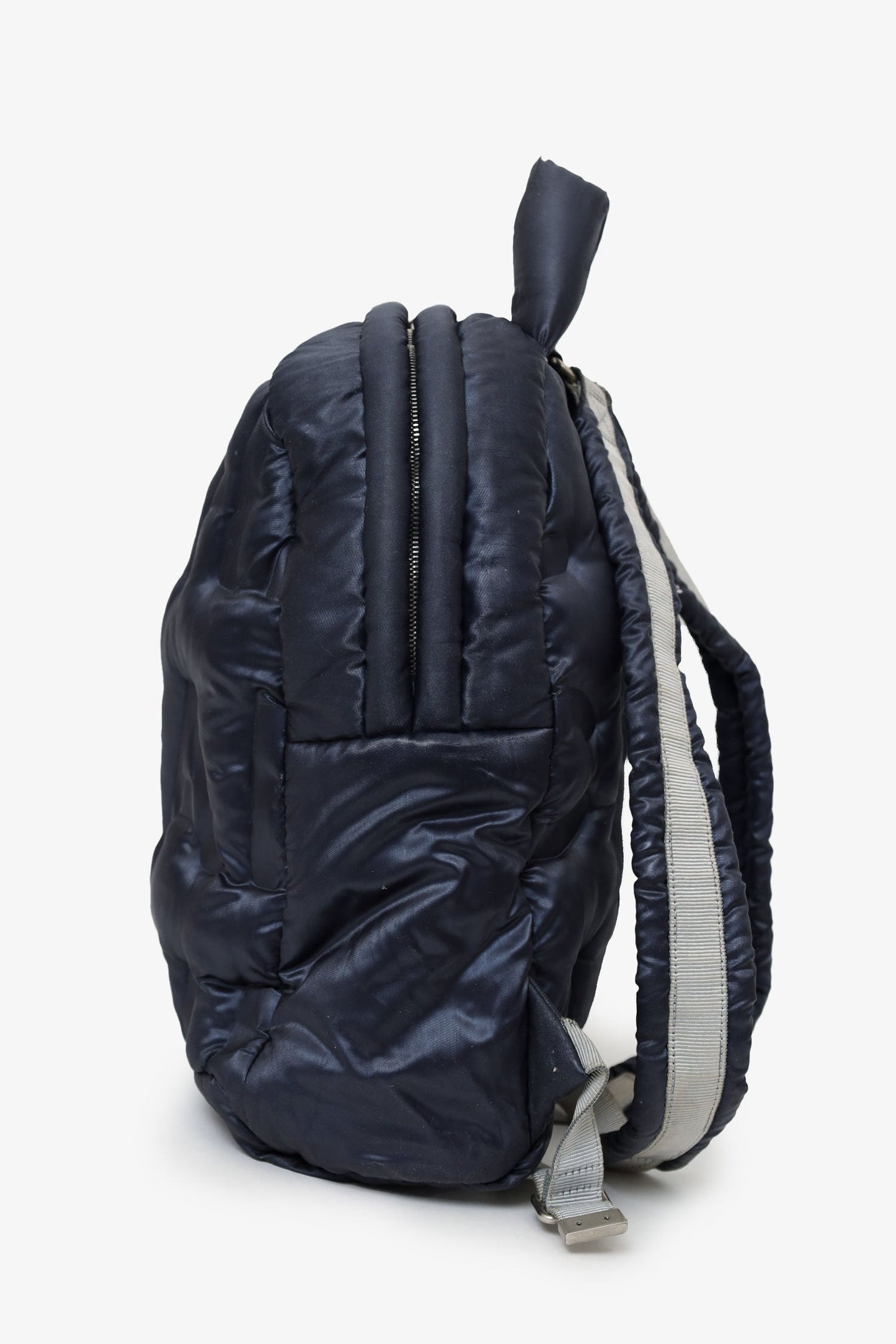 Chanel™ Navy Nylon Doudoune Backpack