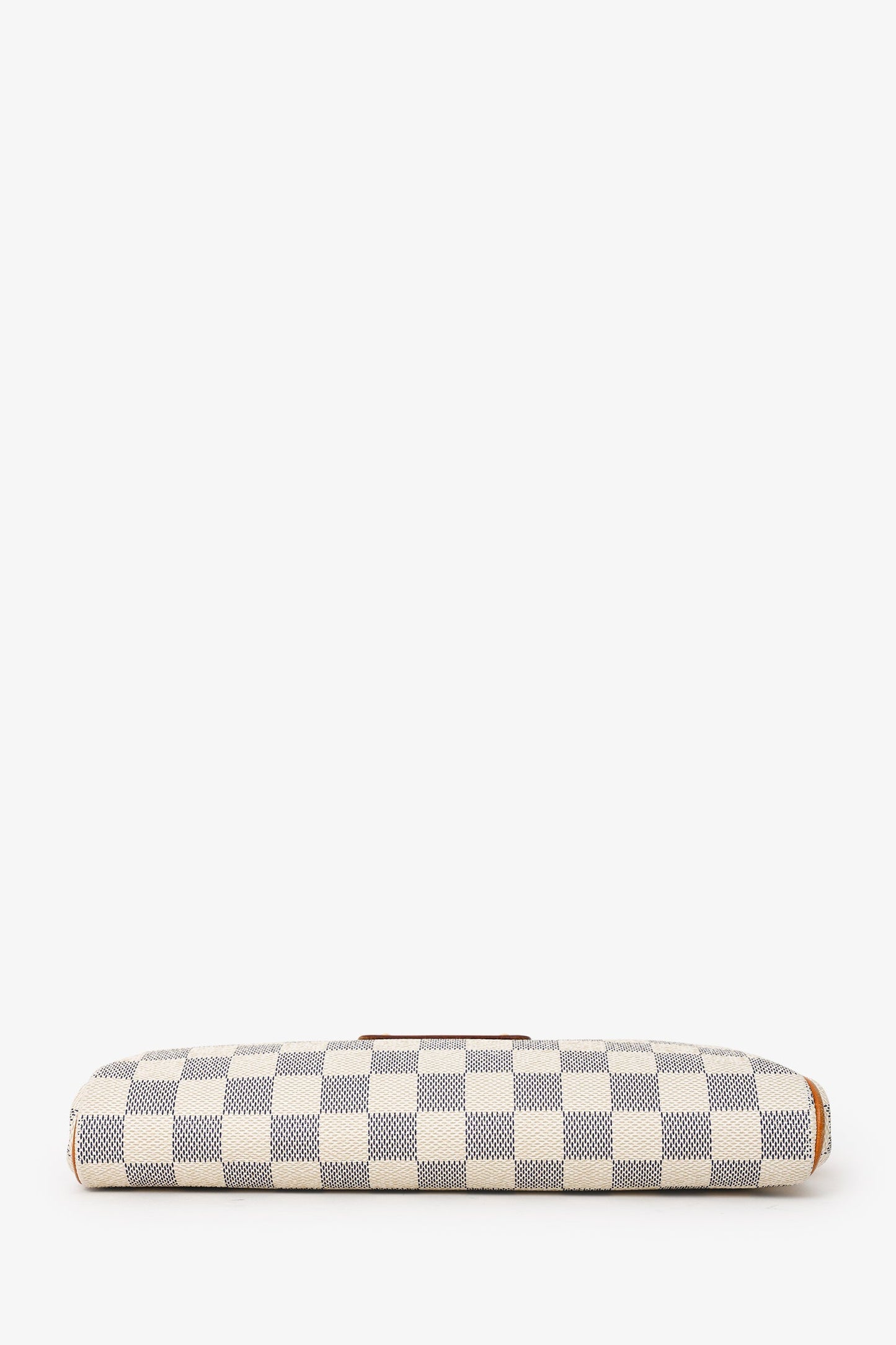 Louis Vuitton 2012 Damier Azur Pochette Eva Chain Shoulder Bag With Strap