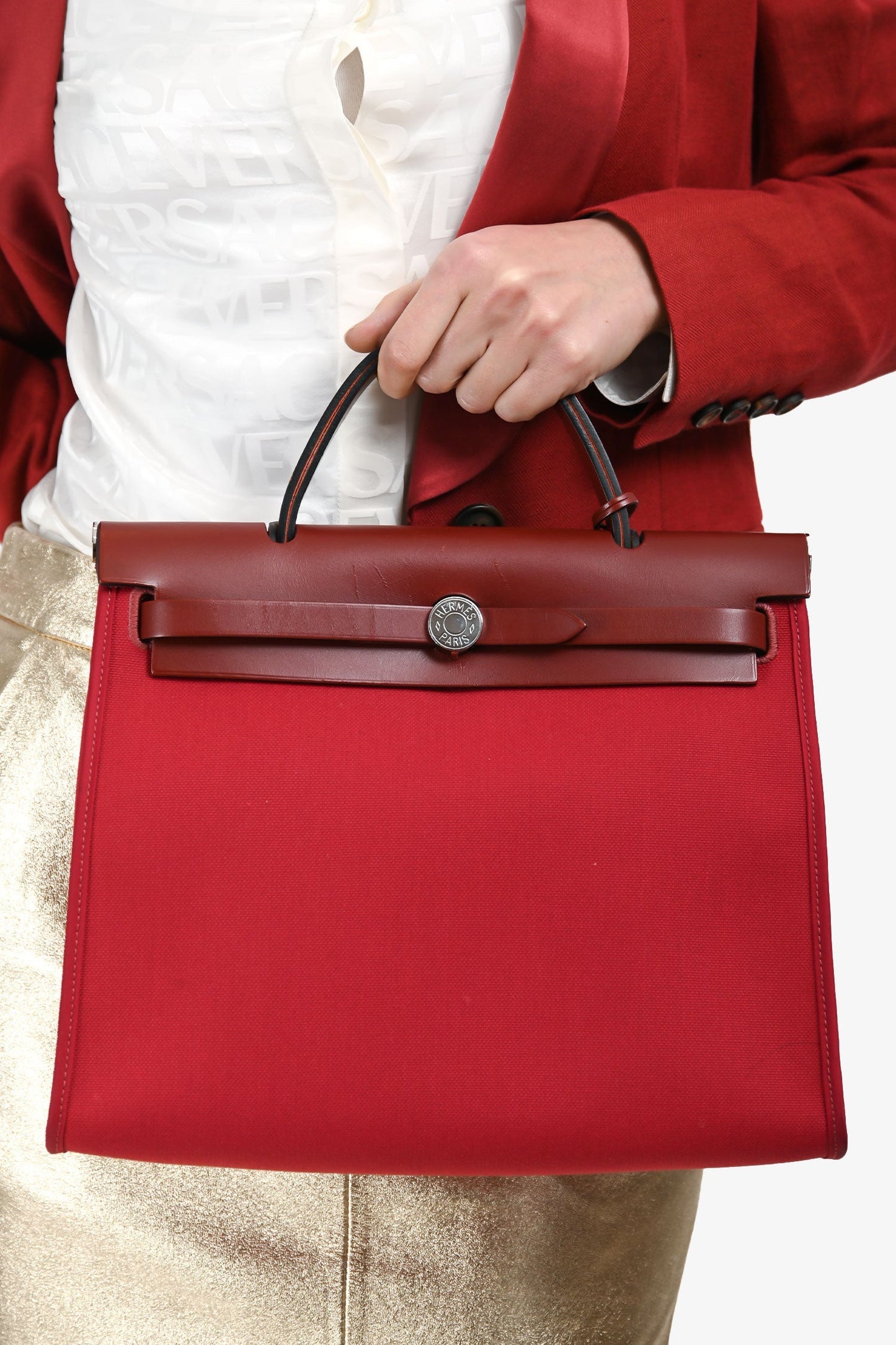Hermès 2019 Red Herbag Zip 31
