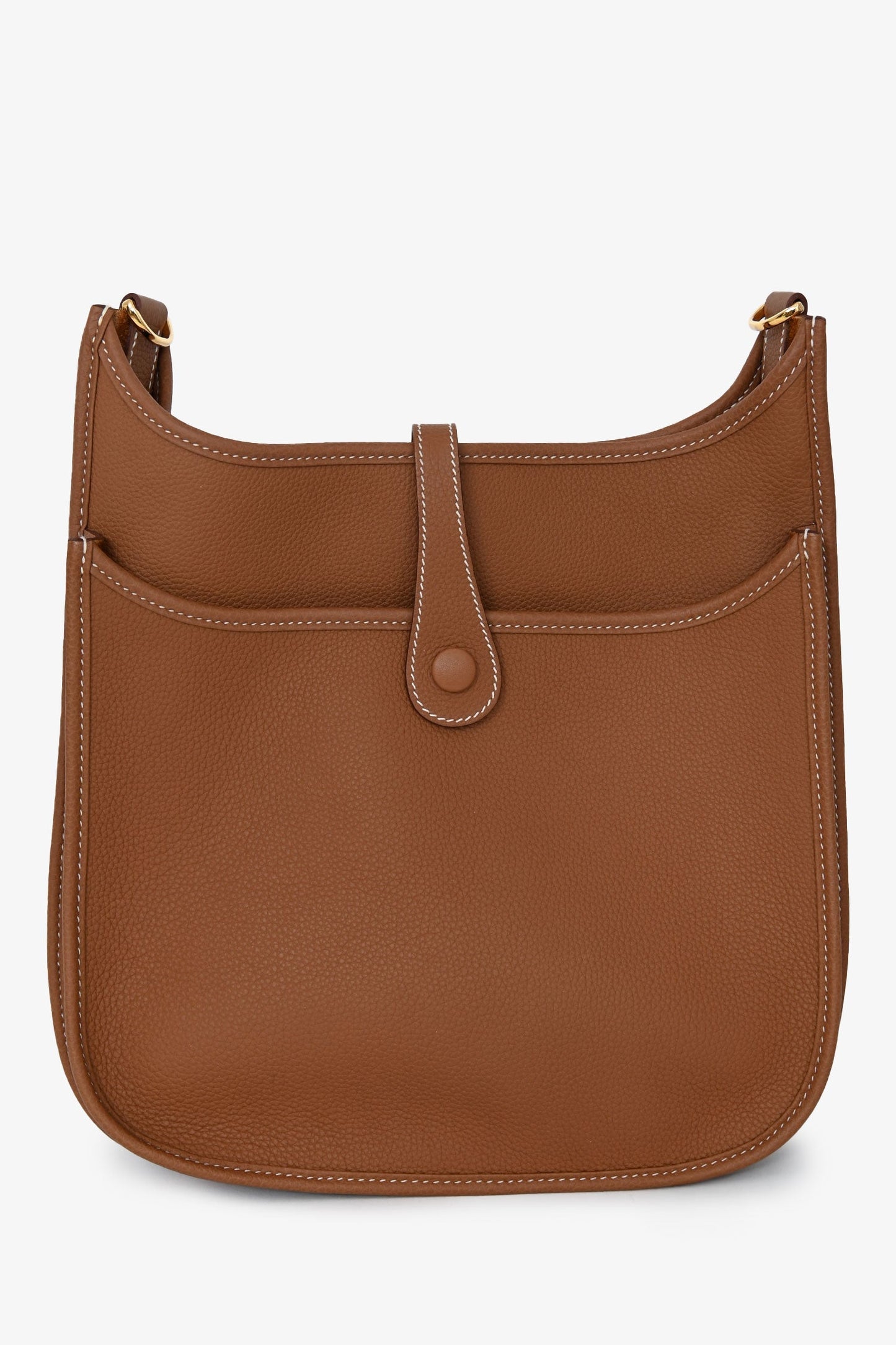 Hermès 2022 Gold Clemence Evelyne Pochette III 29