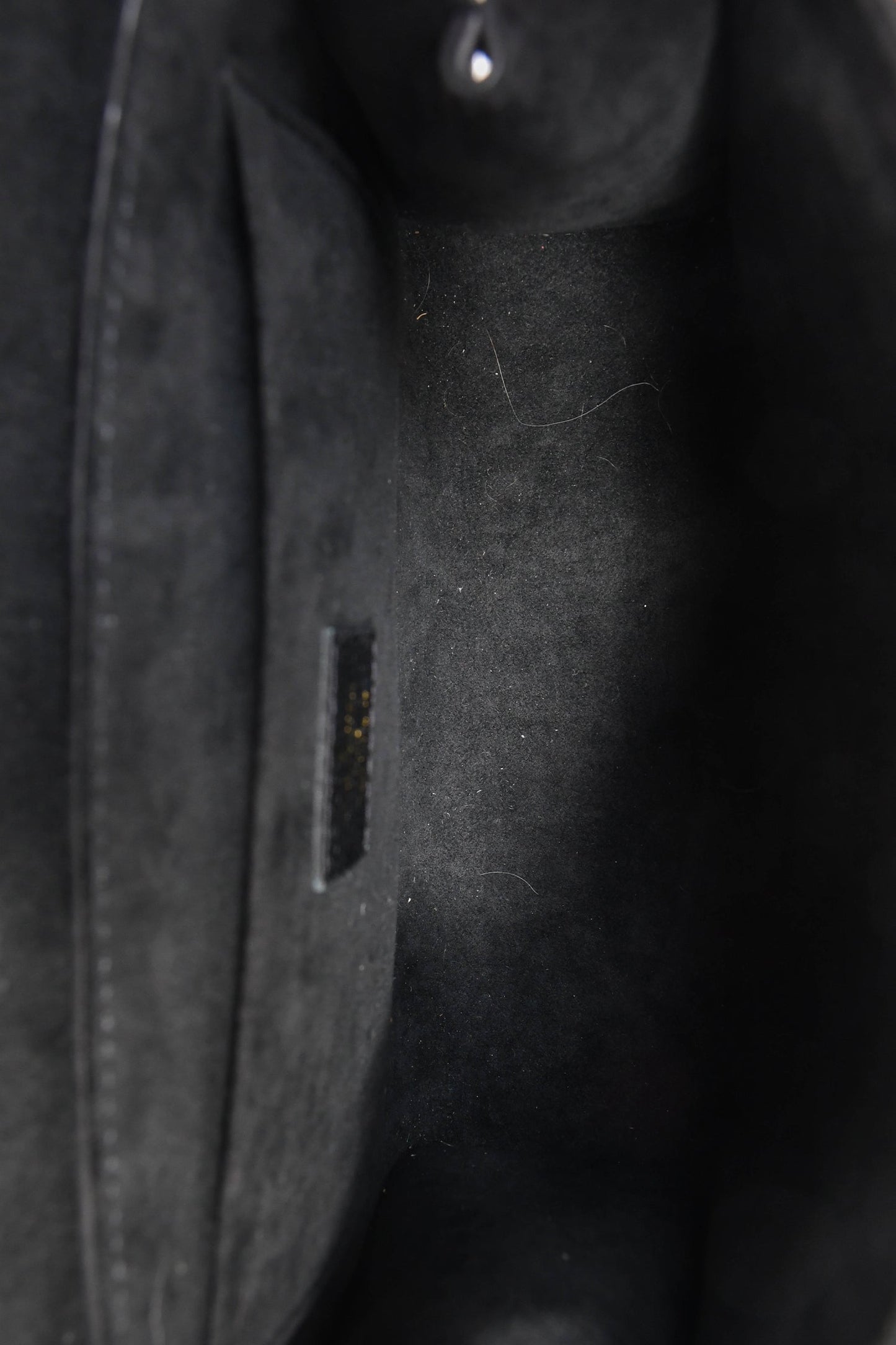 Louis Vuitton Black Leather Empriente 'Saint Suplice' Shoulder Bag