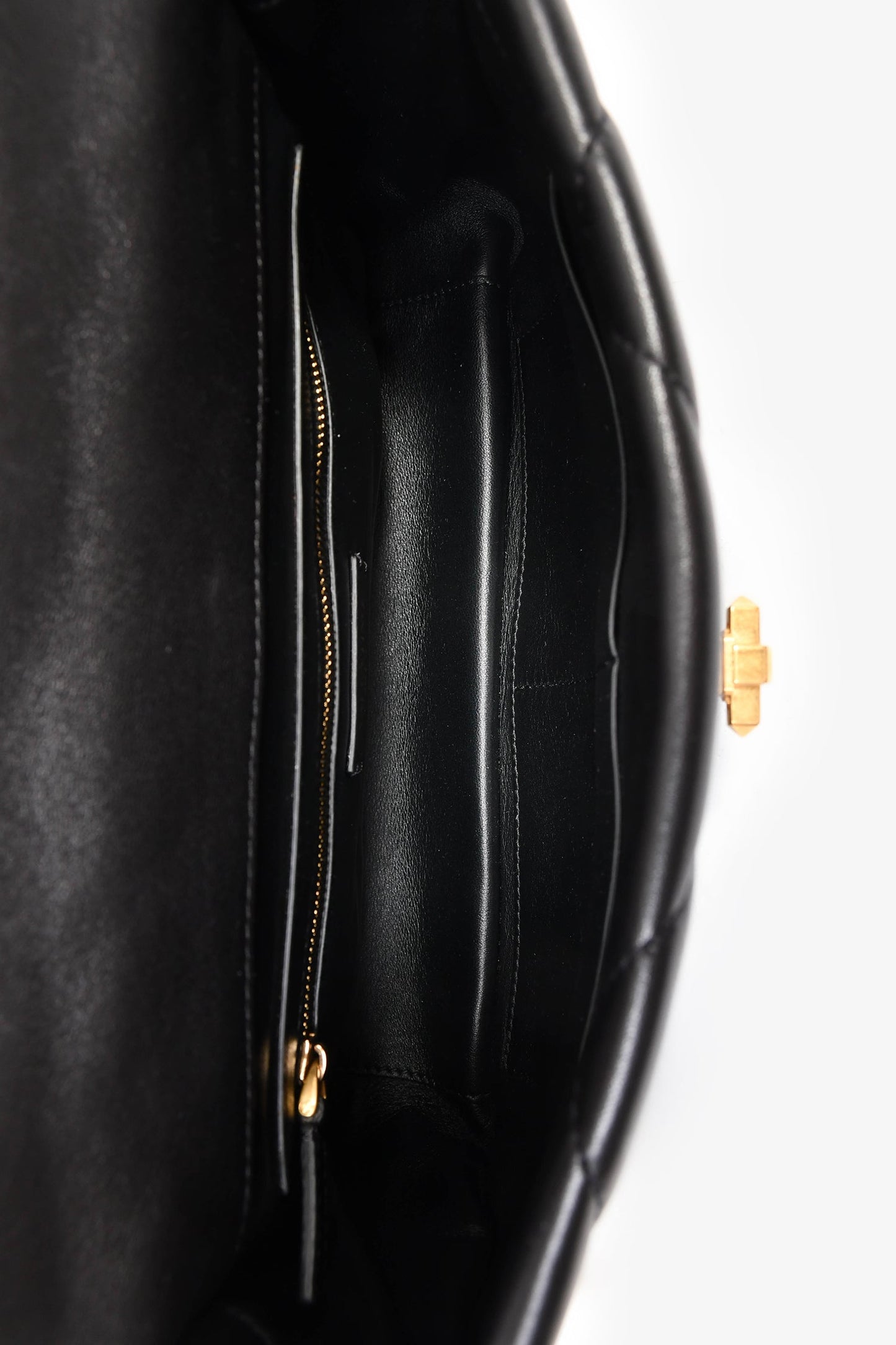 Valentino Black Leather Roman Stud Shoulder Bag