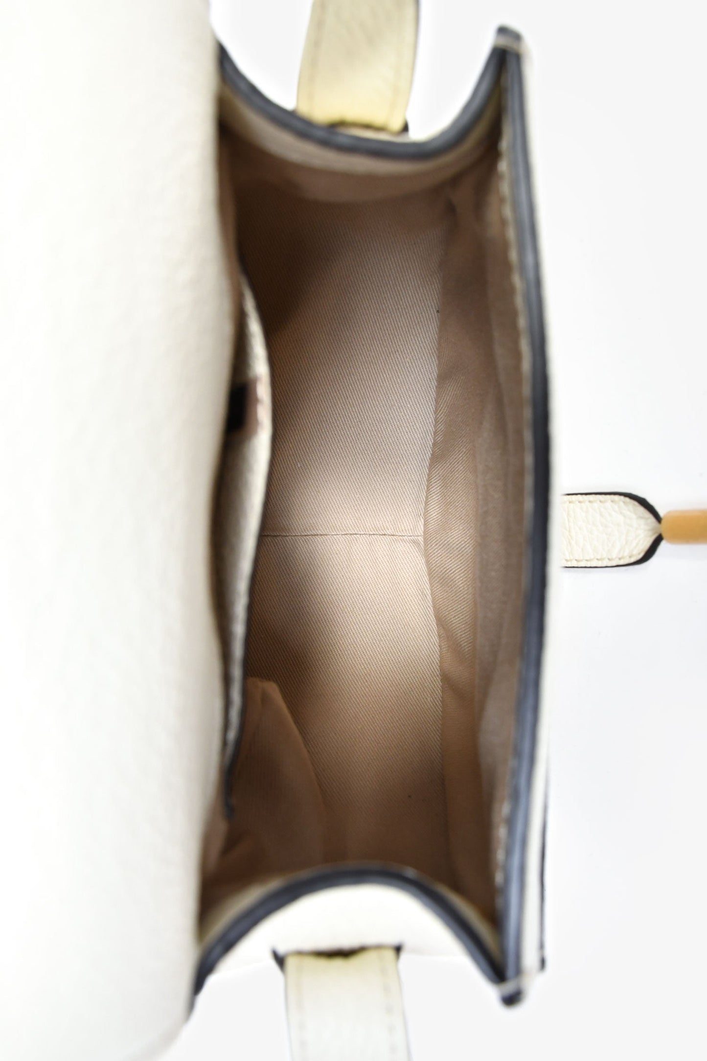 Chloe Ivory Leather 'Marcie' Small Crossbody Bag