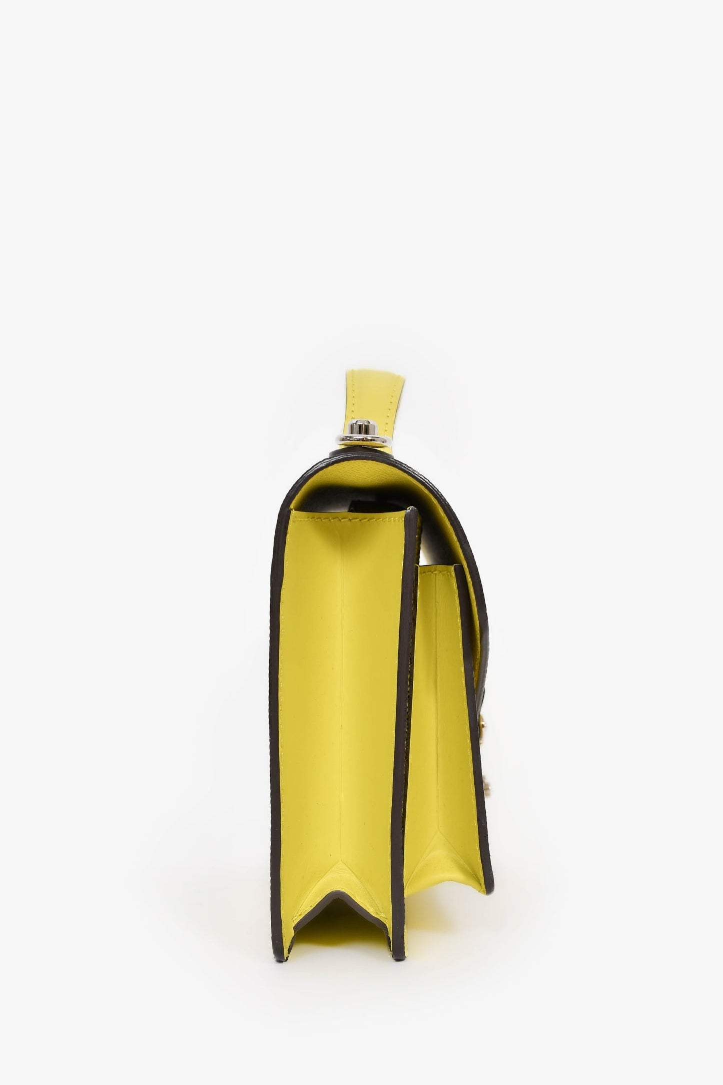 Louis Vuitton Citron Epi Leather 'Monceau' BB Top Handle with Strap