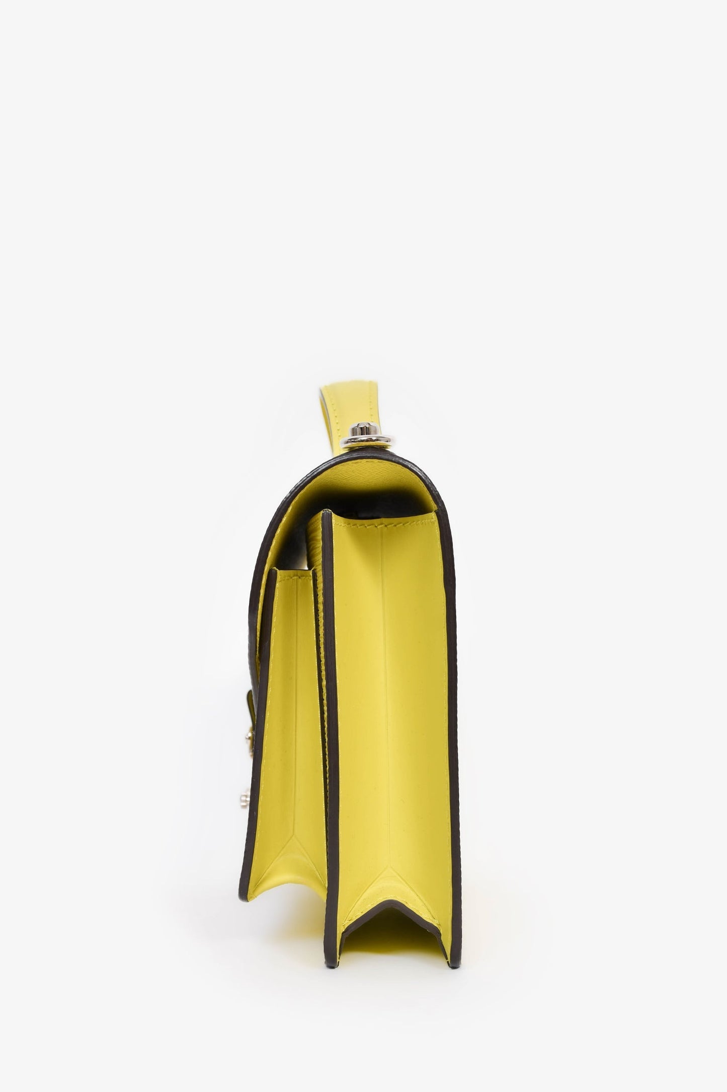 Louis Vuitton Citron Epi Leather 'Monceau' BB Top Handle with Strap