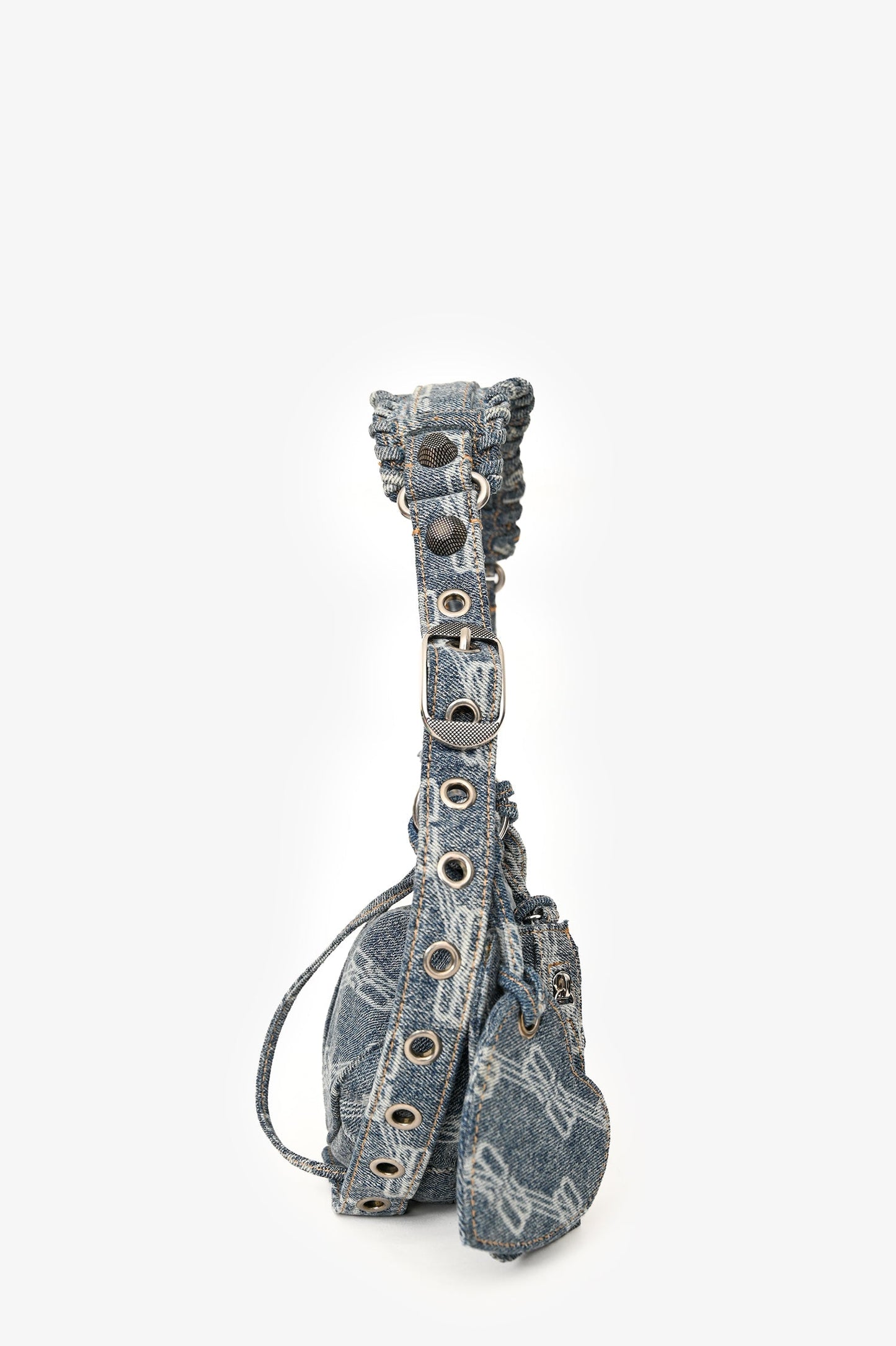 Balenciaga Light Denim 'Le Cagole' Extra Small Shoulder Bag