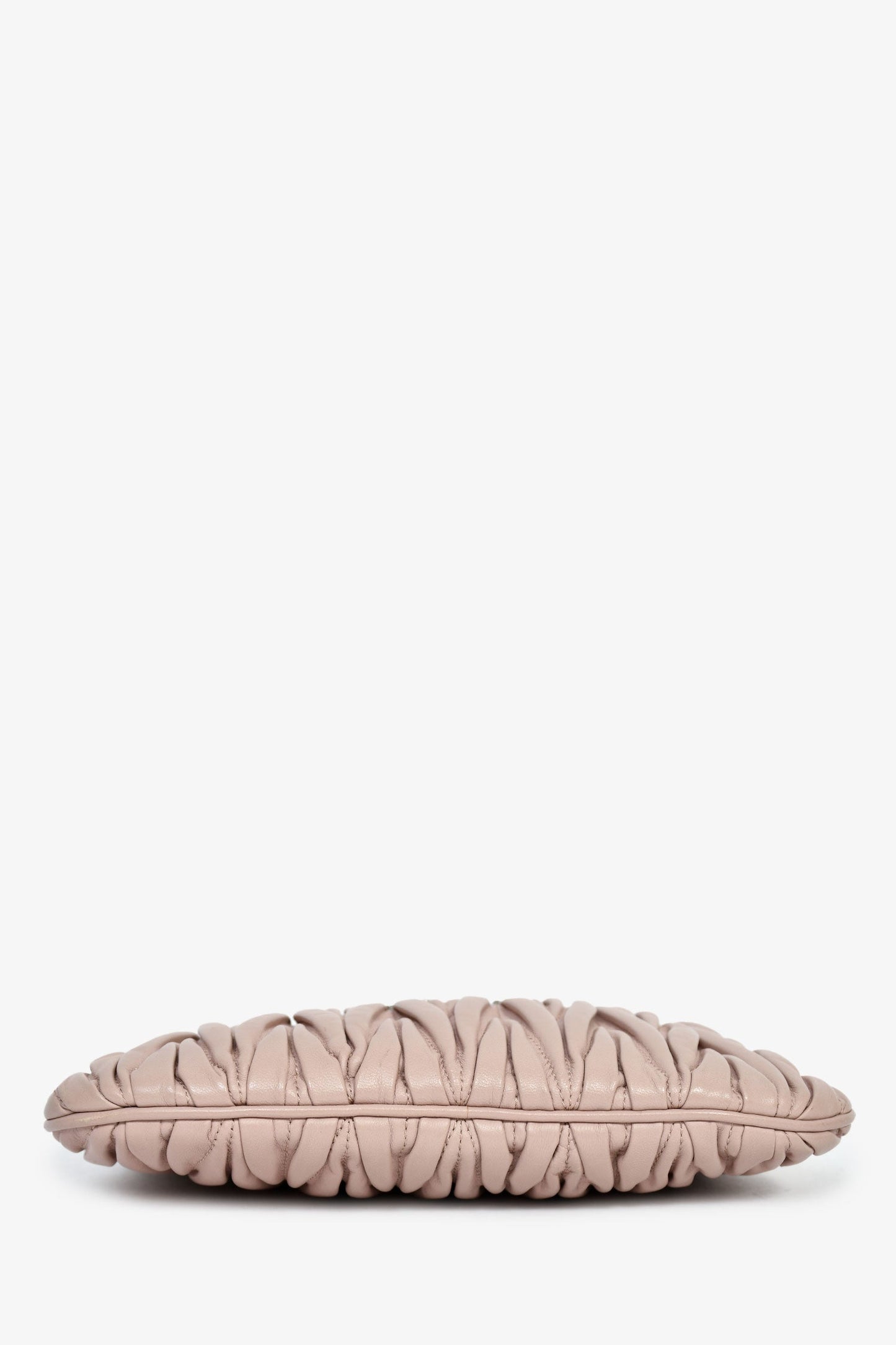 Miu Miu 2021 Pink Leather Matelasse 'Pocket' Crossbody Bag