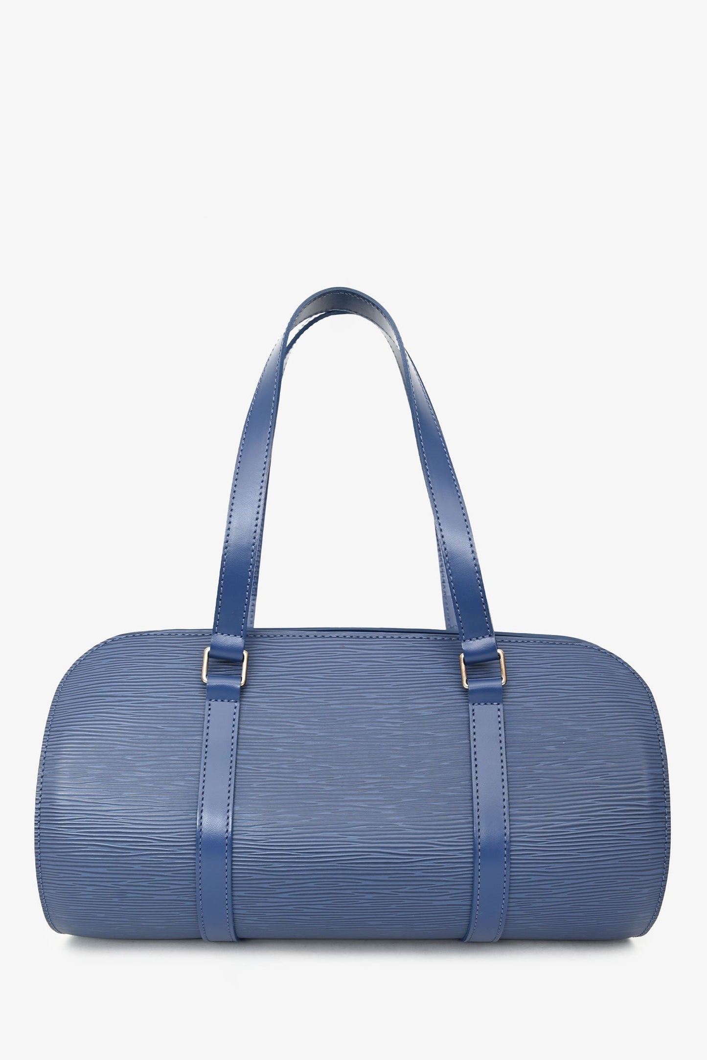 Louis Vuitton Blue Epi Leather 'Soufflot' Shoulder Bag