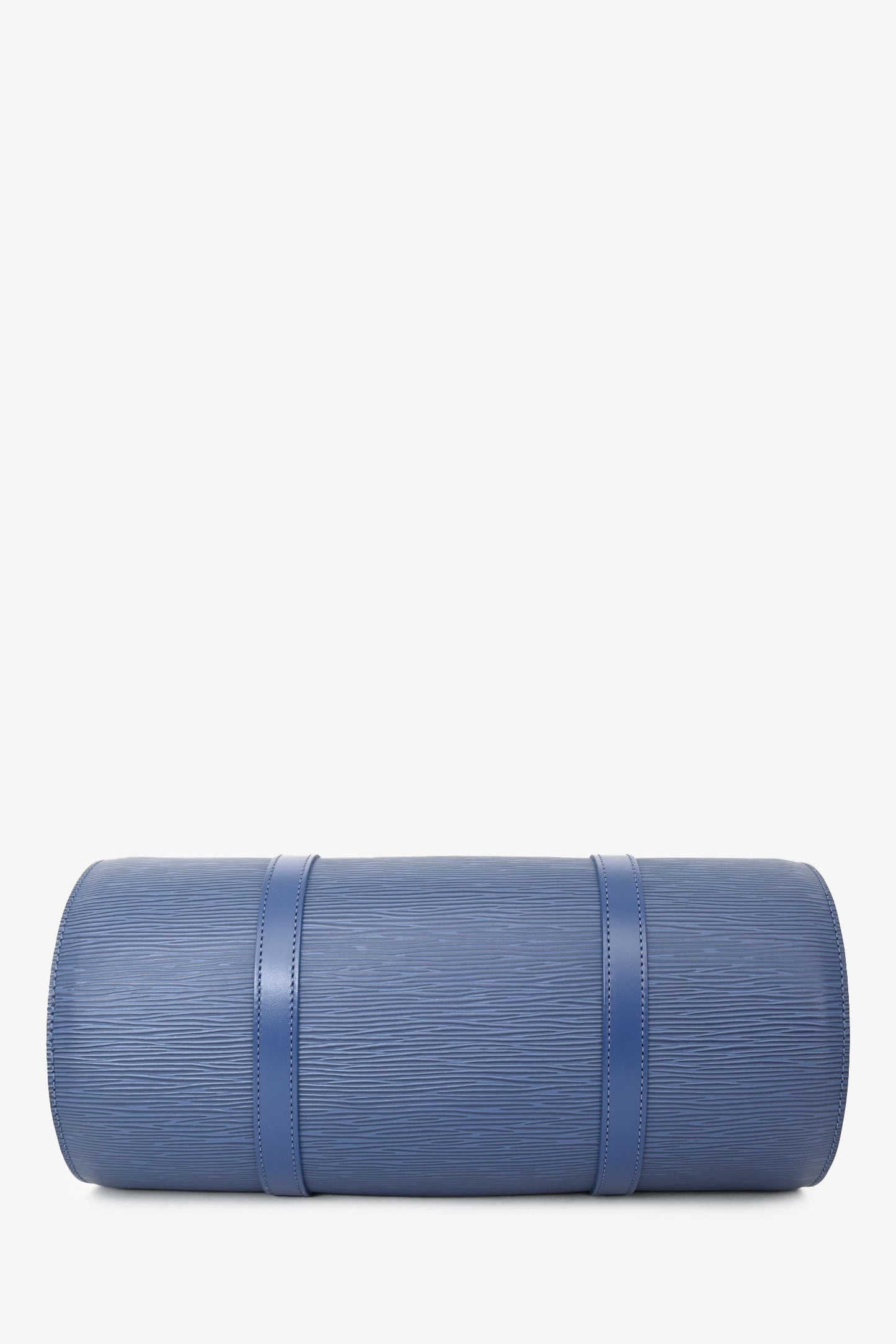 Louis Vuitton Blue Epi Leather 'Soufflot' Shoulder Bag