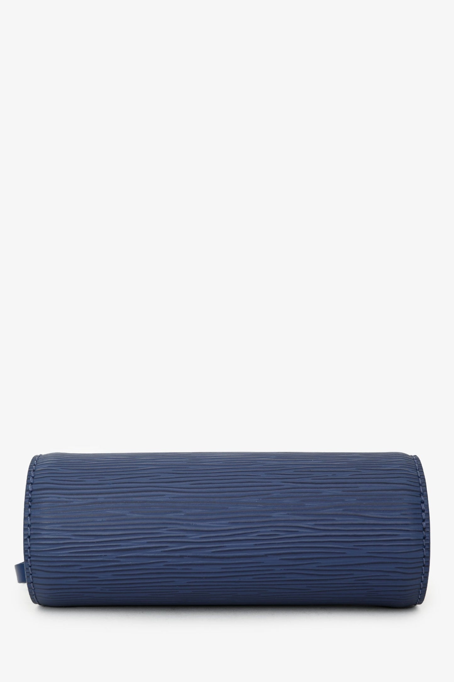 Louis Vuitton Blue Epi Leather Soufflot Pouch