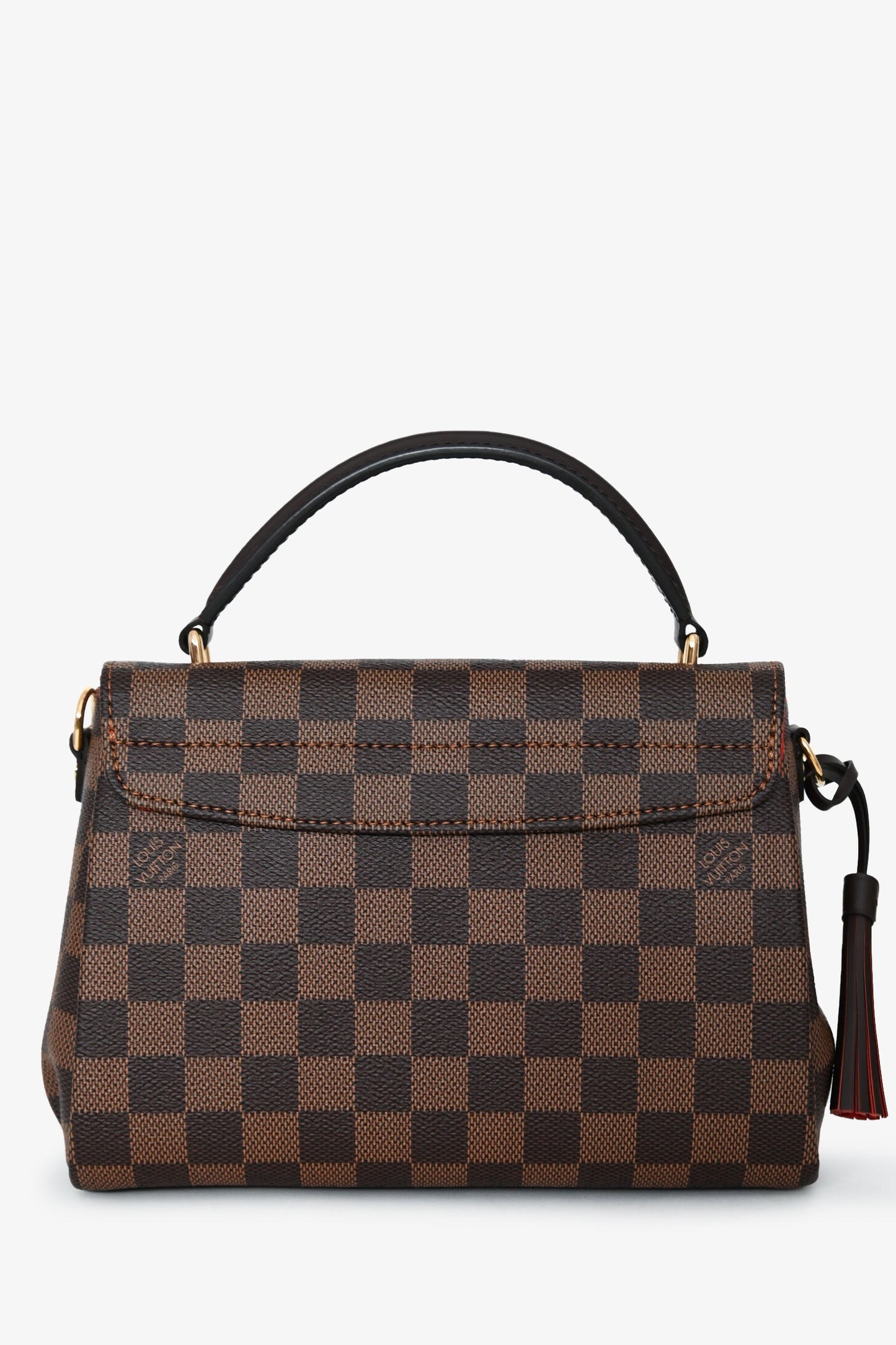 Louis Vuitton Damier Ebene 'Croisette' Top Handle With Strap