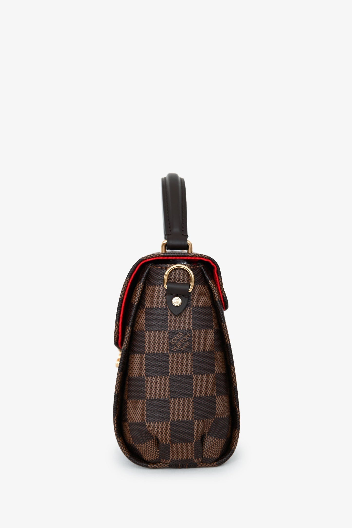 Louis Vuitton Damier Ebene 'Croisette' Top Handle With Strap