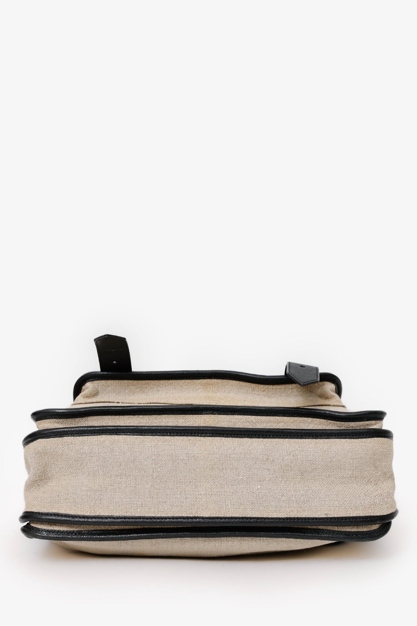 Proenza Schouler Beige/Black Canvas/Leather PS1 Medium Satchel Bag