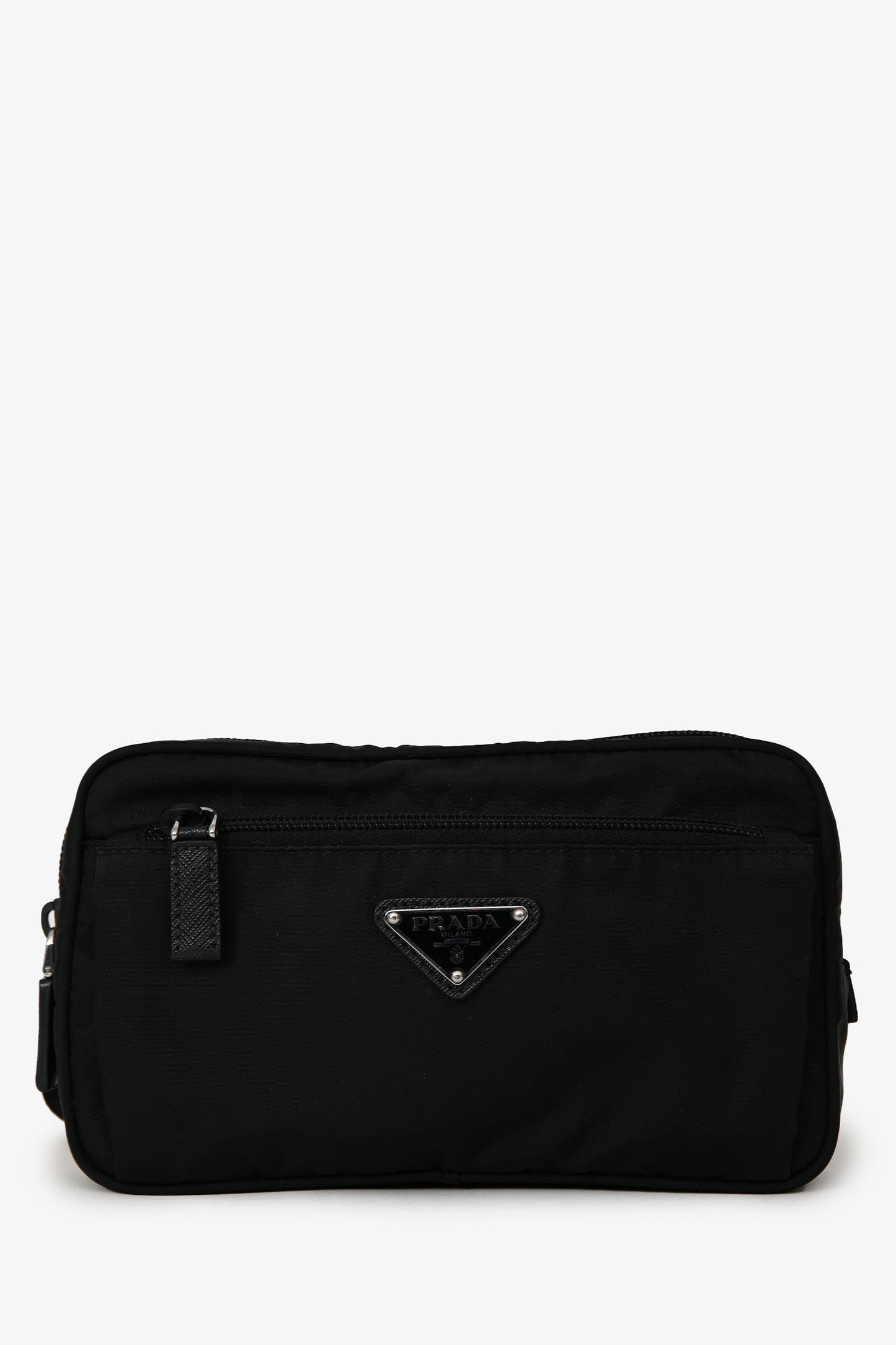 Prada 2021 Black Re-Nylon Belt Bag