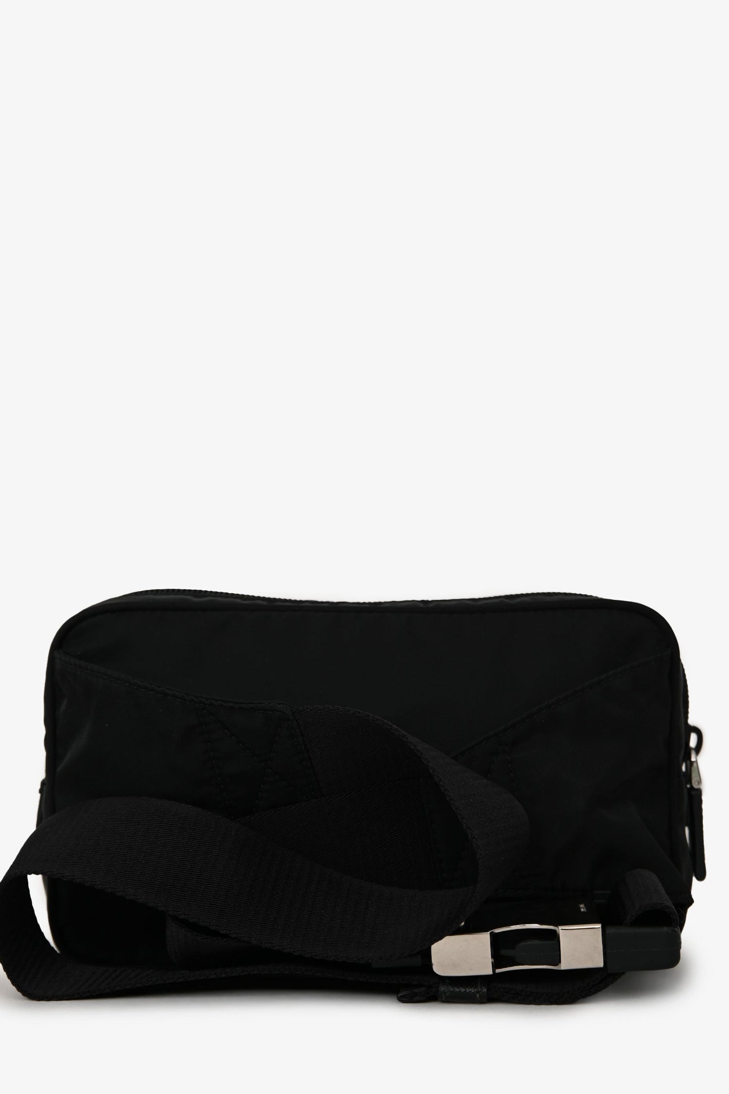 Prada 2021 Black Re-Nylon Belt Bag
