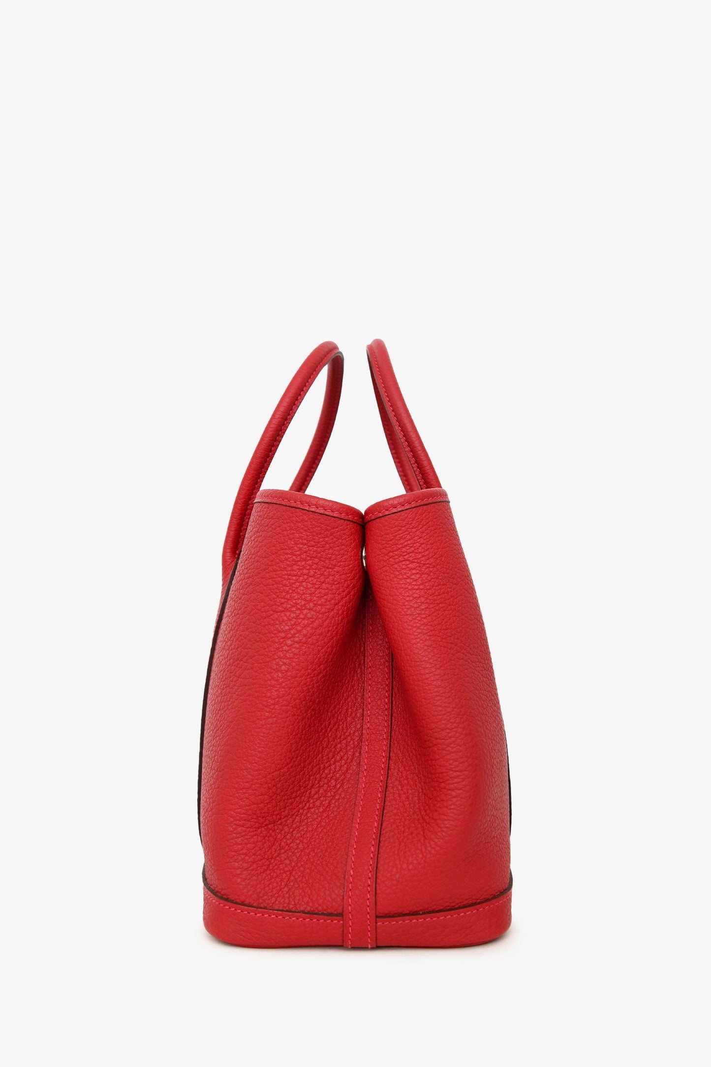 Hermès 2019 Red Togo Leather Garden Party 30