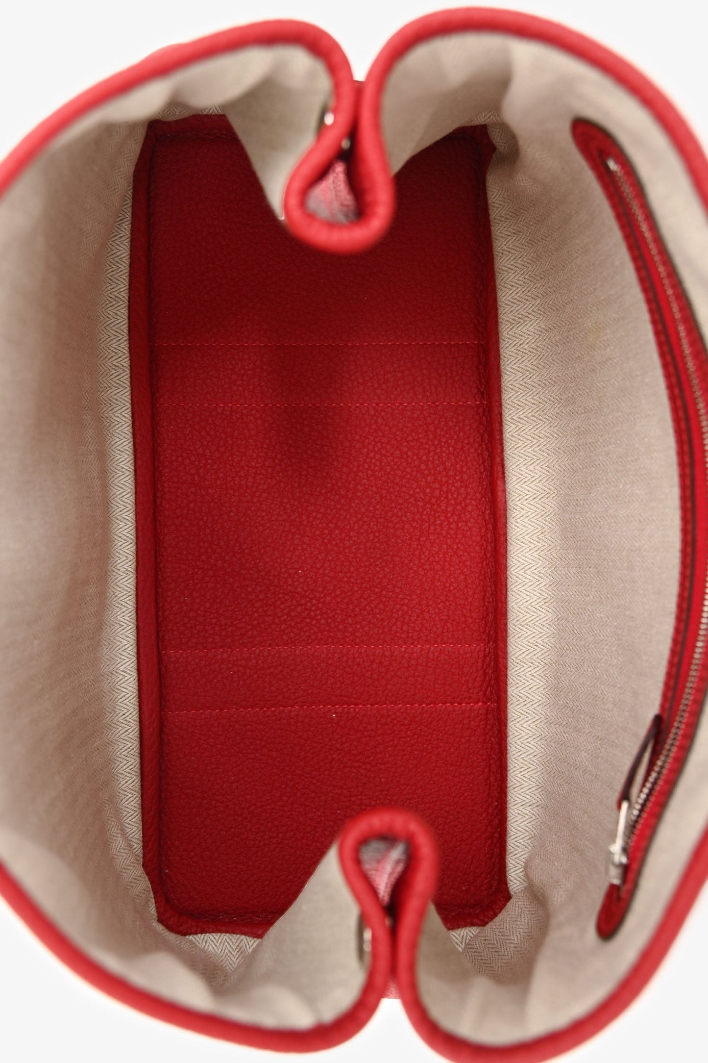 Hermès 2019 Red Togo Leather Garden Party 30