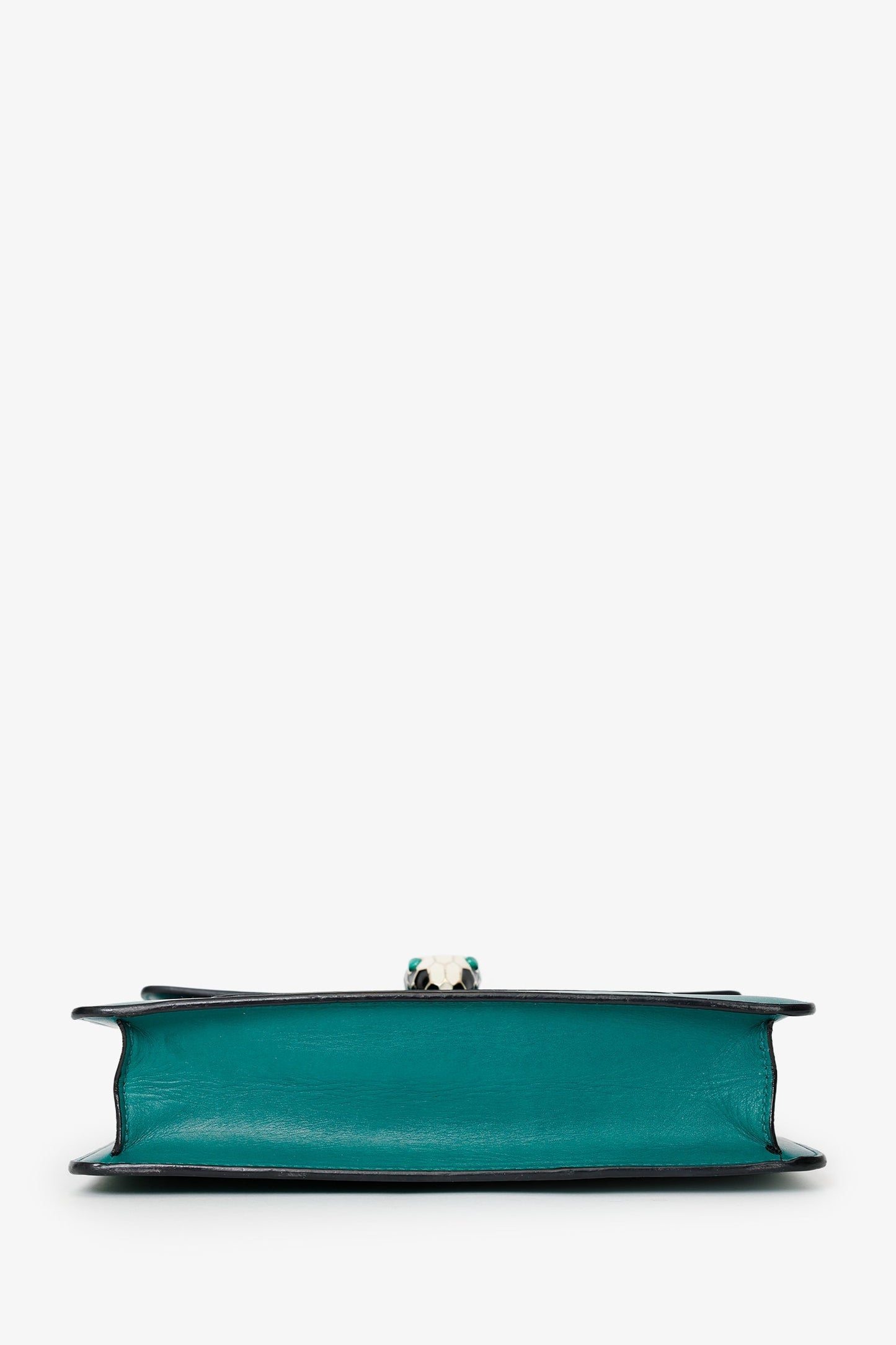 Bvlgari Green Serpenti Forever Flap Bag